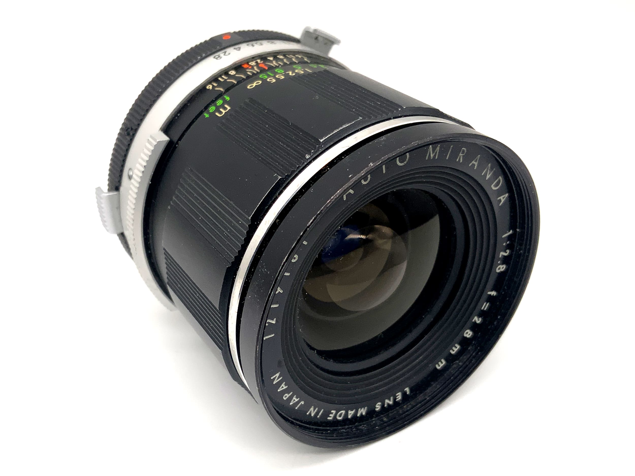 Miranda Auto 28mm 1:2.8 Objektiv Festbrennweite (Miranda Mount)