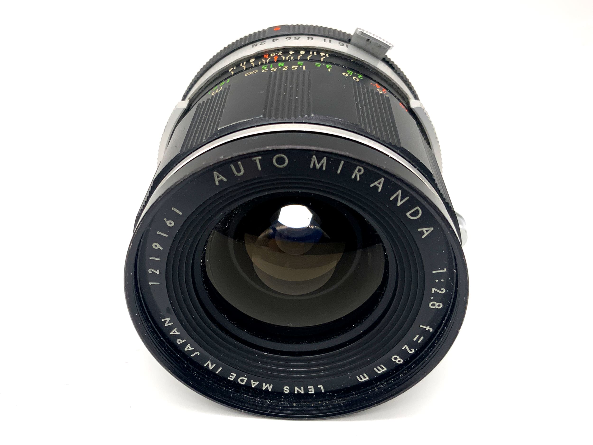 Miranda Auto 28mm 1:2.8 Objektiv Festbrennweite (Miranda Mount)