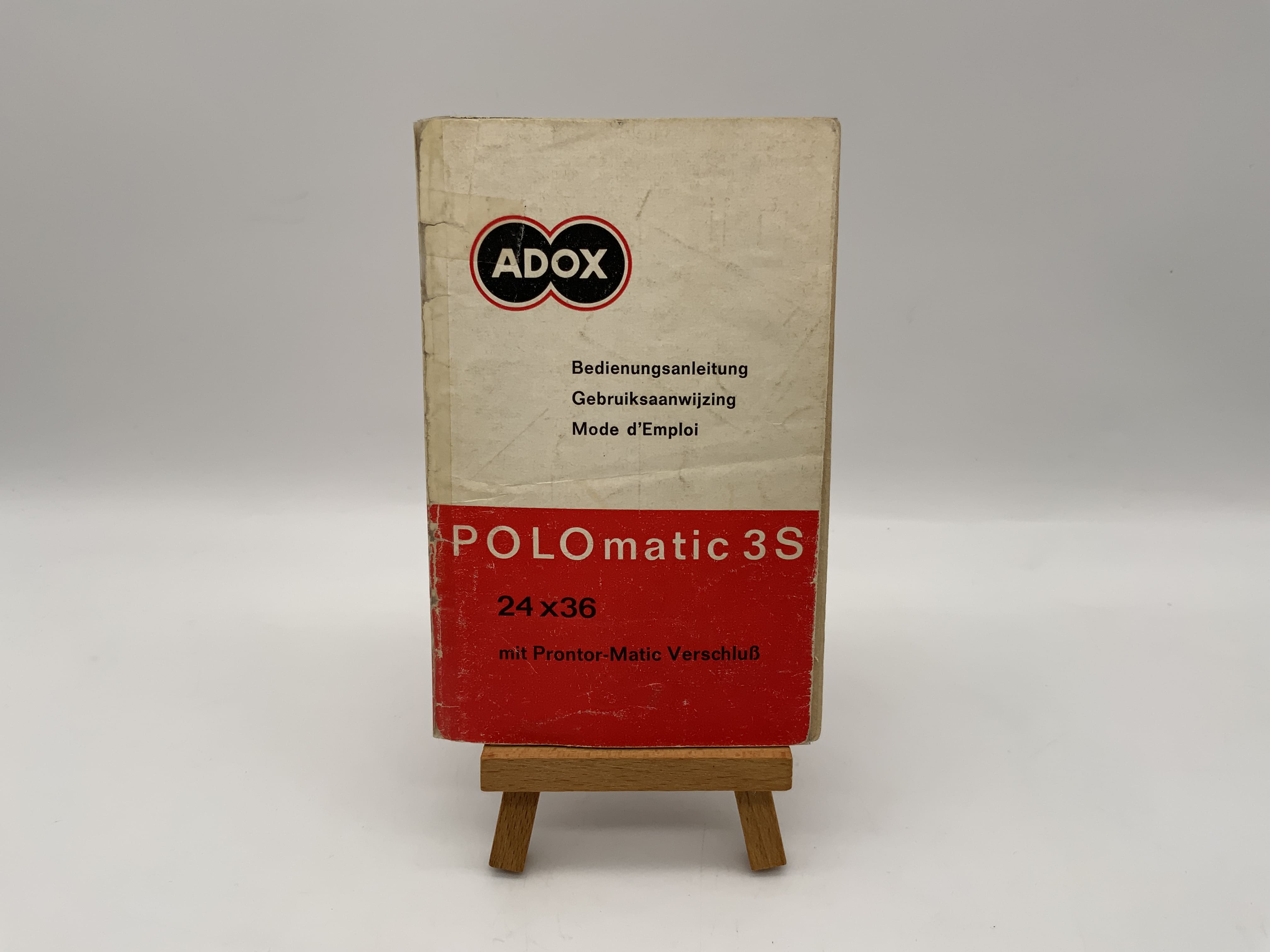 Manuel d'utilisation ADOX POLOmatic 3S 24x36 (allemand)