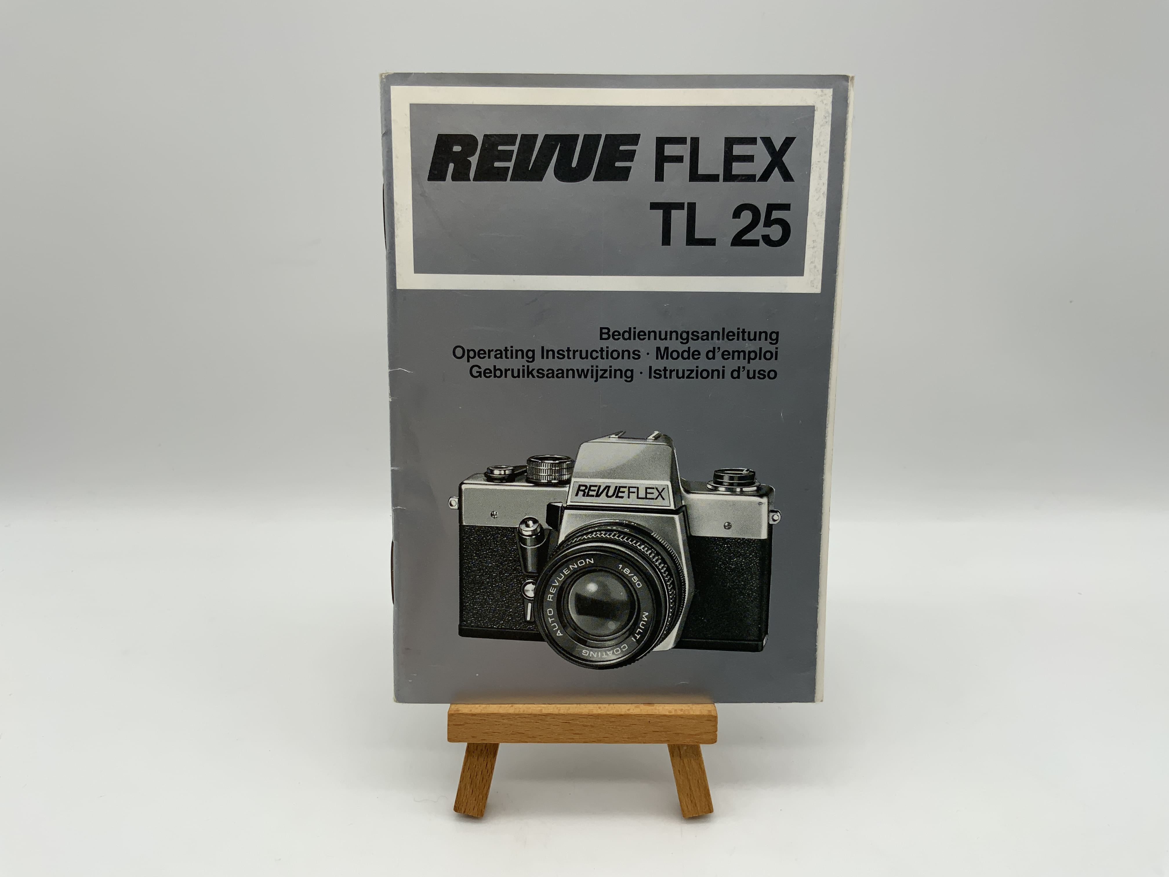 Revueflex TL 25 Gebrauchsanweisung Bedienungsanleitung Deutsch