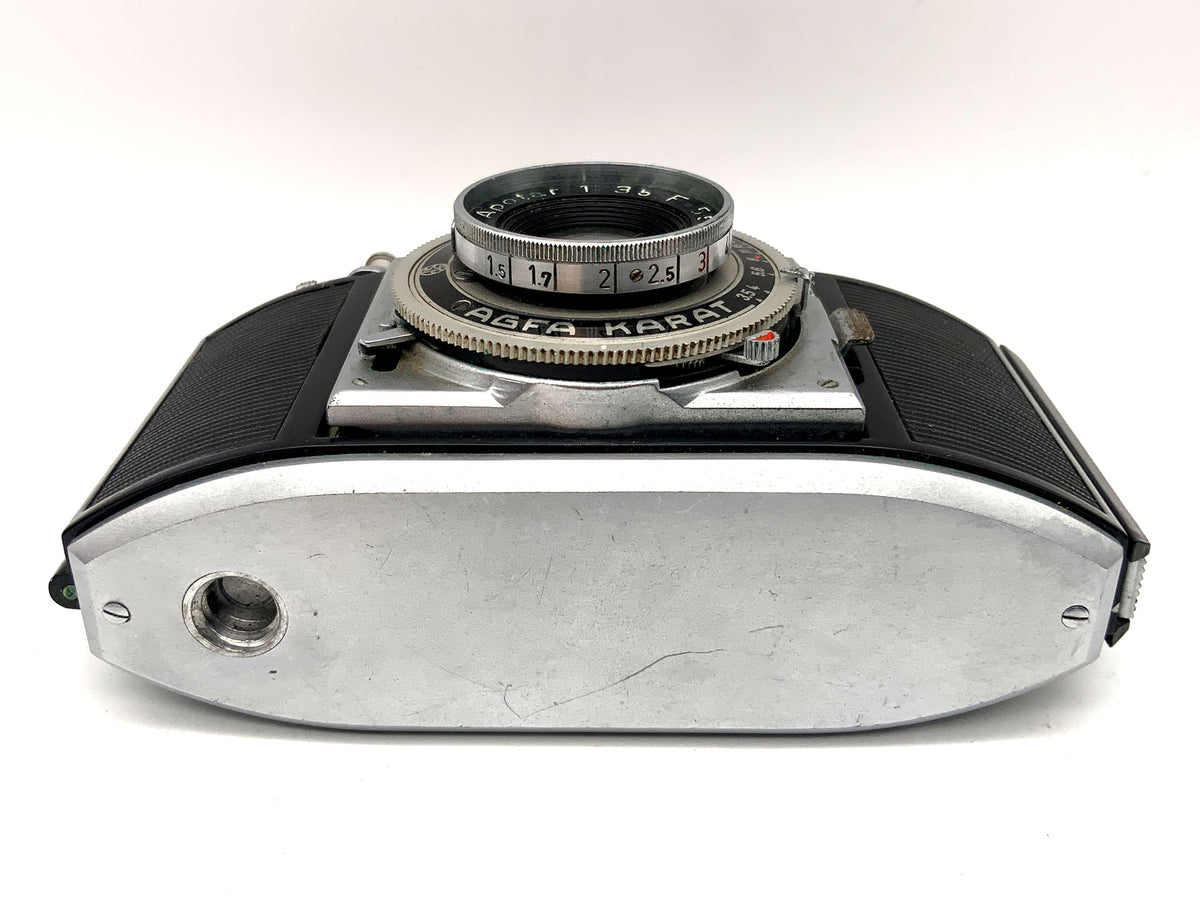 Agfa Karat folding camera with Apotar 1:3.5 F=5.5cm compact camera analog camera