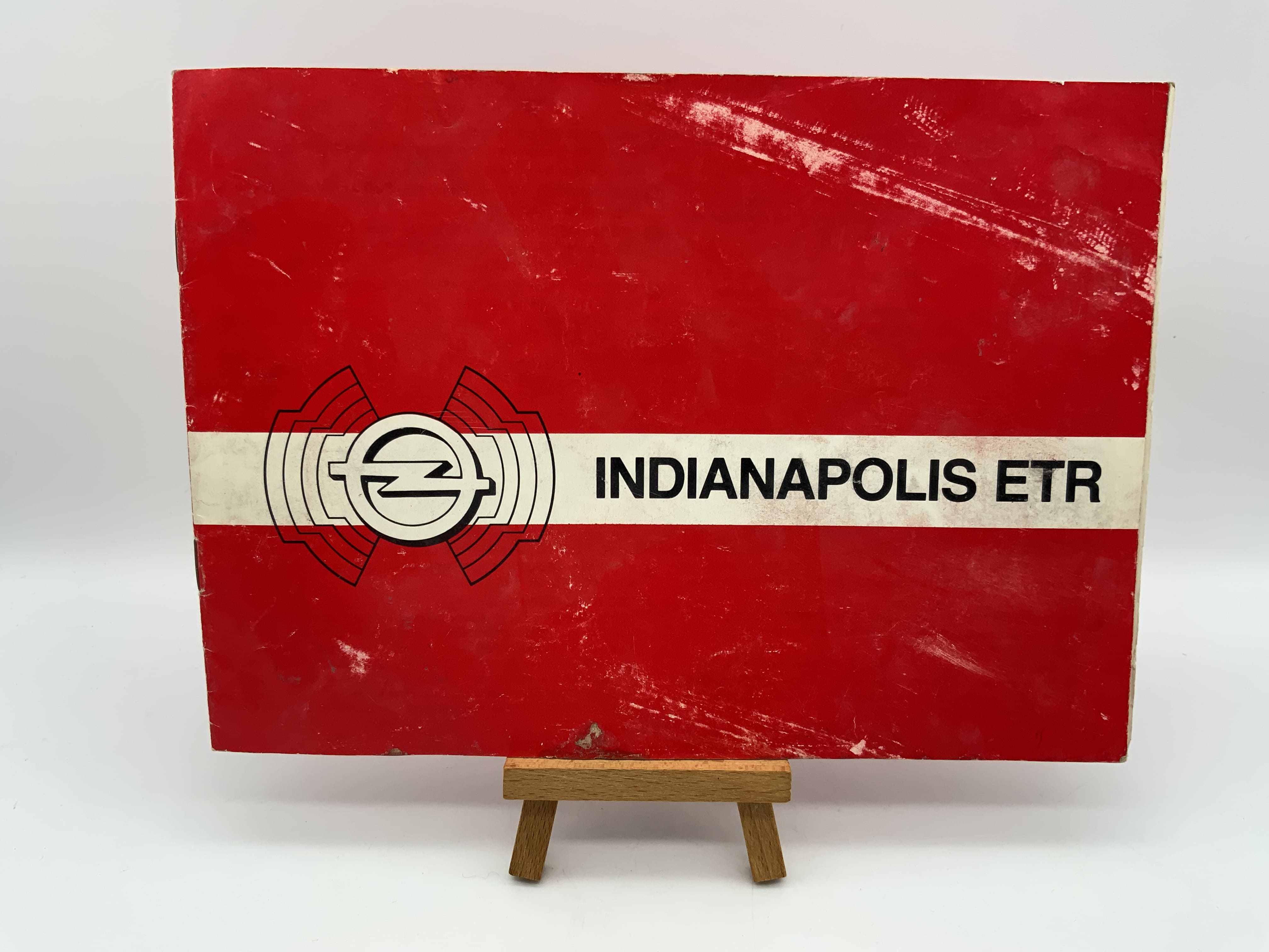 Becker Indianapolis ETR et manuel d'instructions en anglais et en allemand
