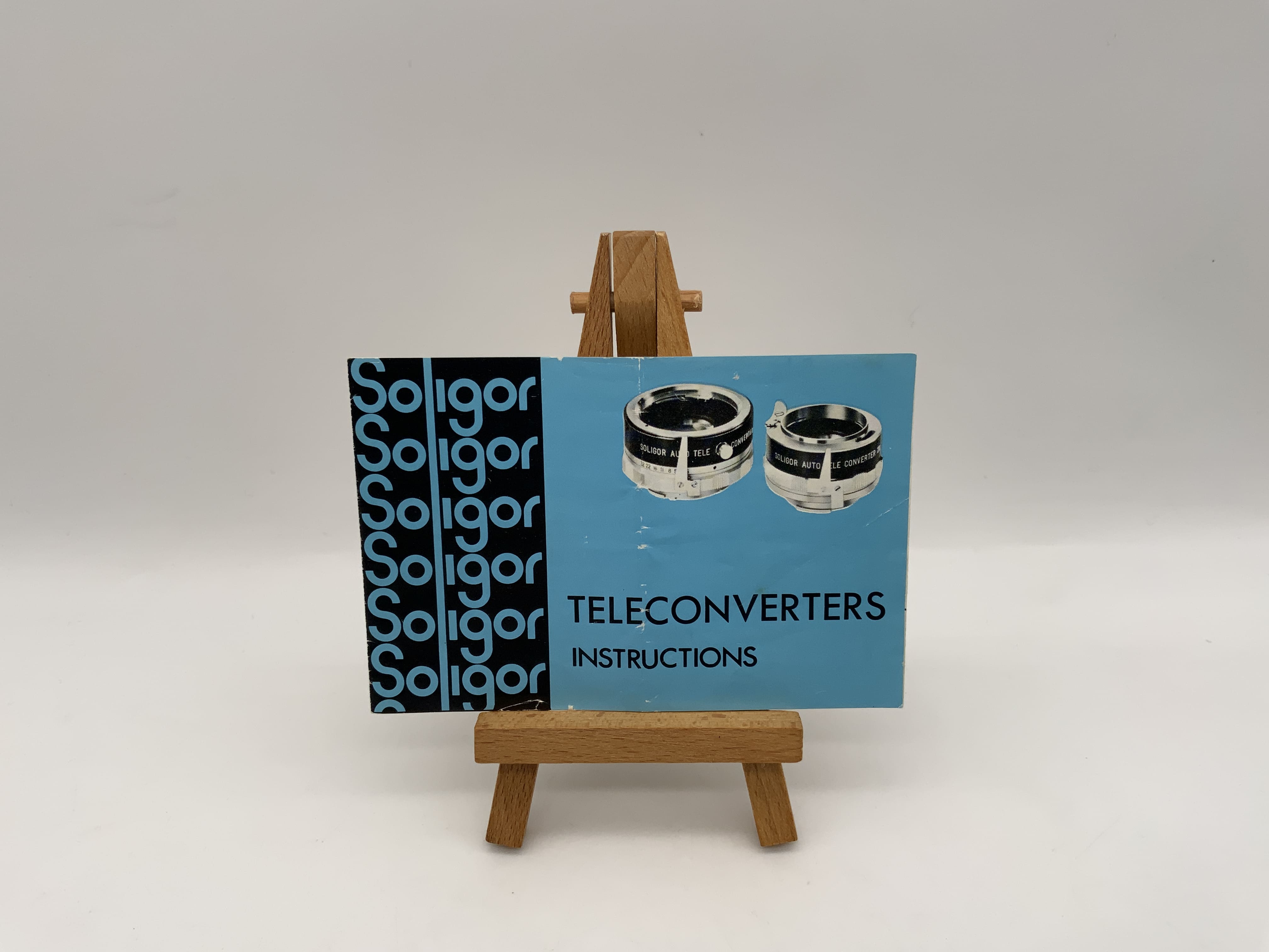 Manuel d'utilisation des téléconvertisseurs Soligor (anglais)
