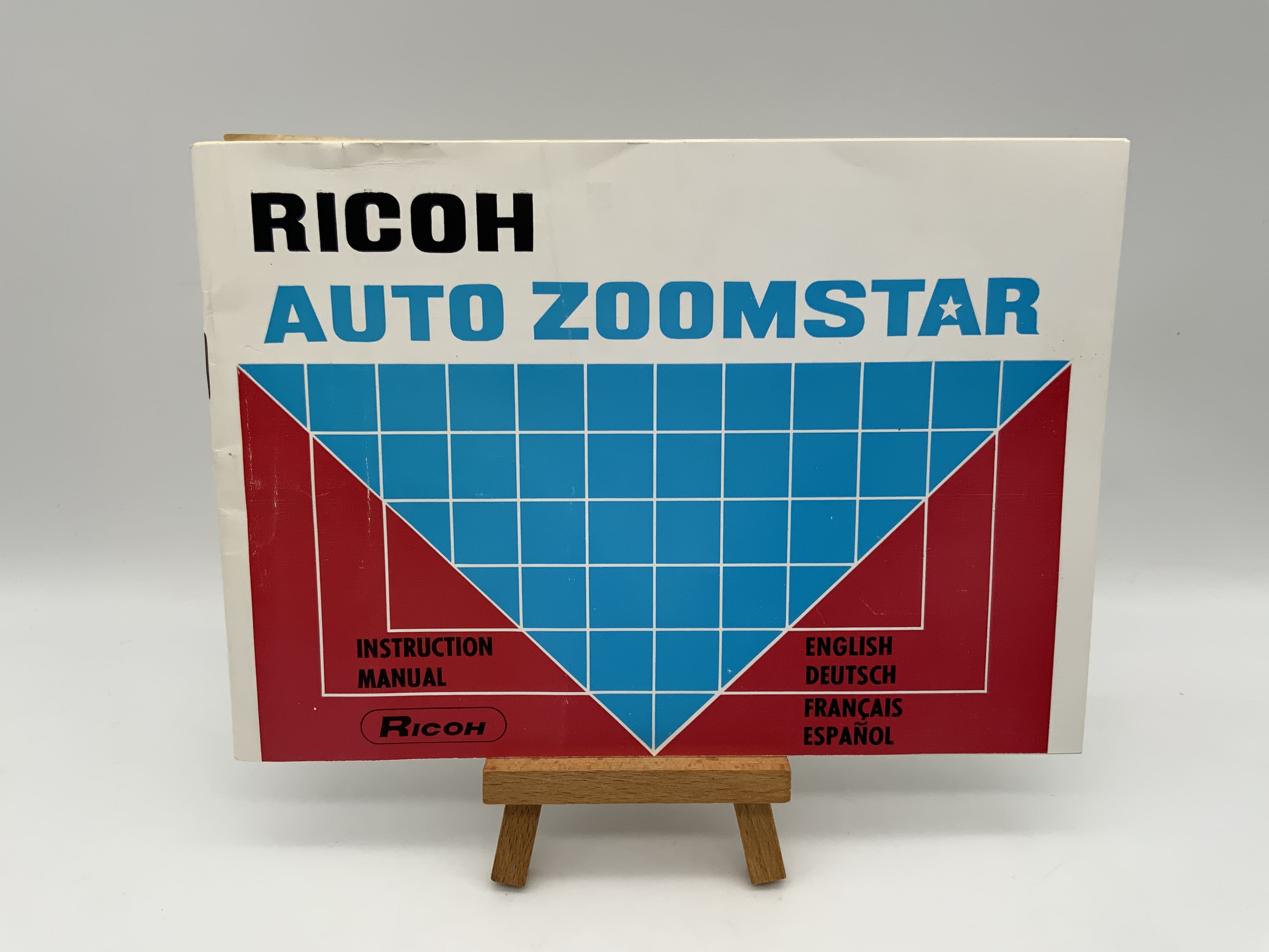 Manuel d'utilisation Ricoh Auto Zoomstar - Instructions de fonctionnement (allemand)