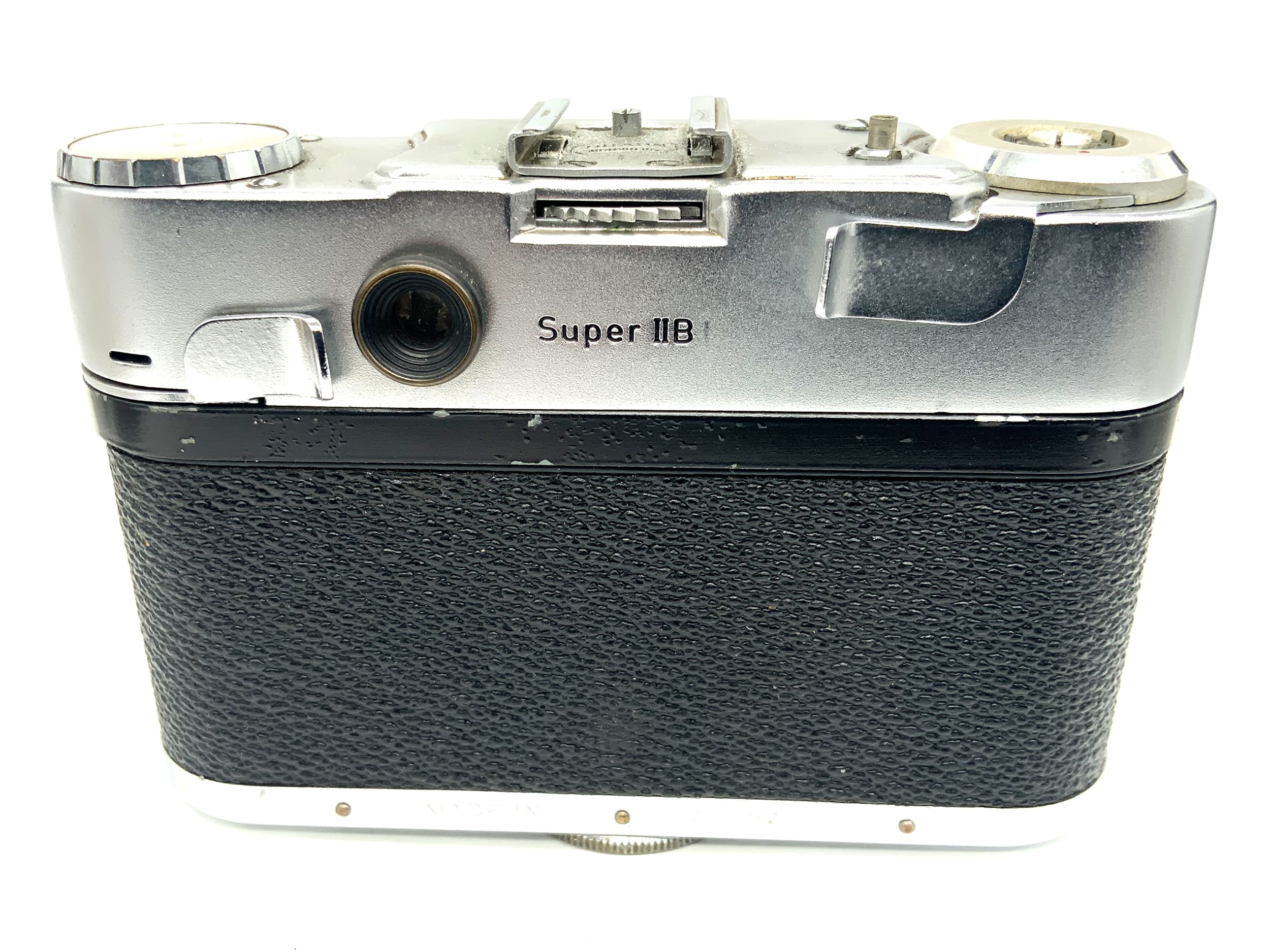 Braun Paxette Super II B Sucherkamera mit M39 Prontor-SVS Analogkamera