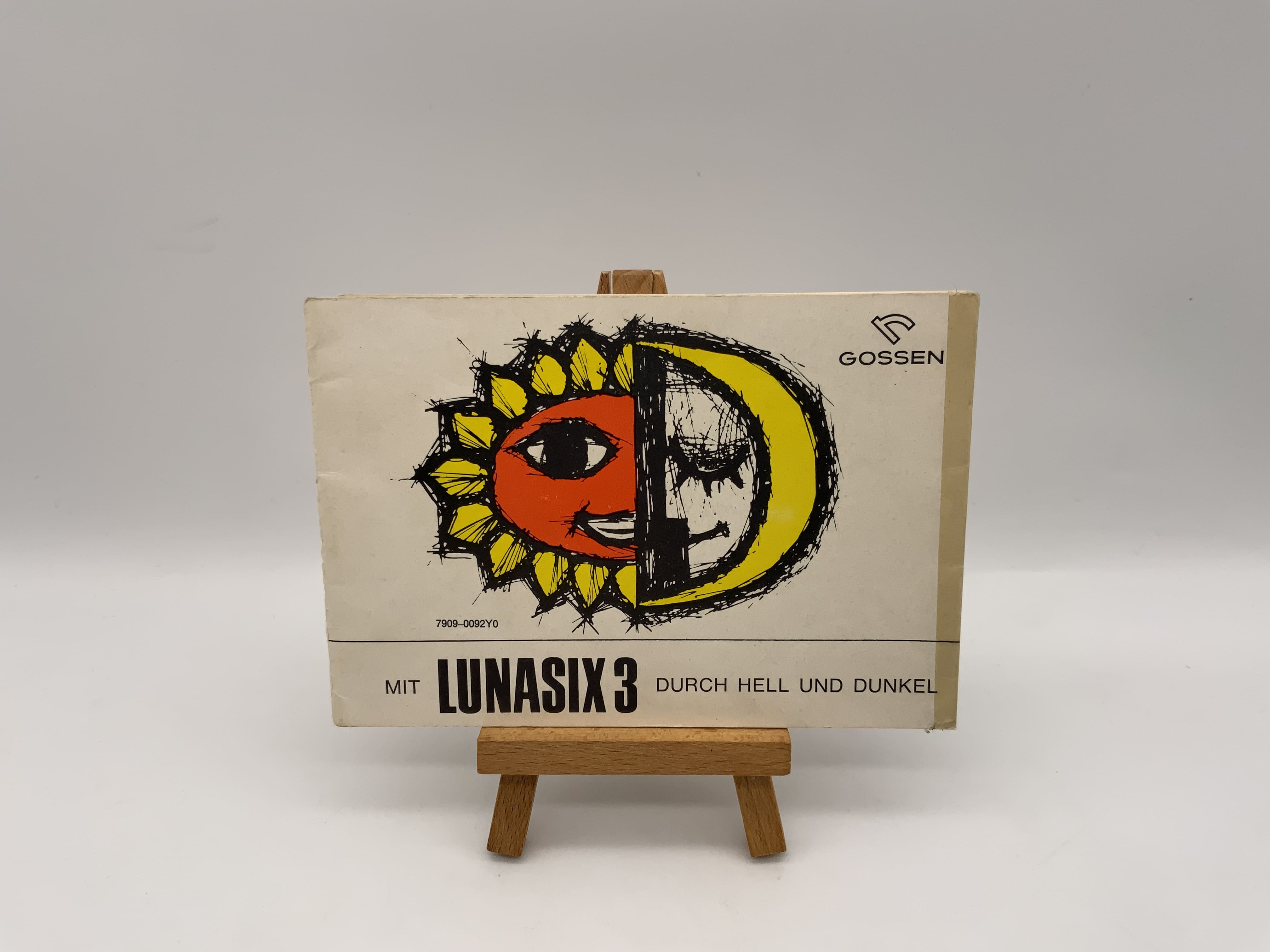 Manuel d'utilisation Gossen Lunasix 3 (lumière et obscurité) - Allemand