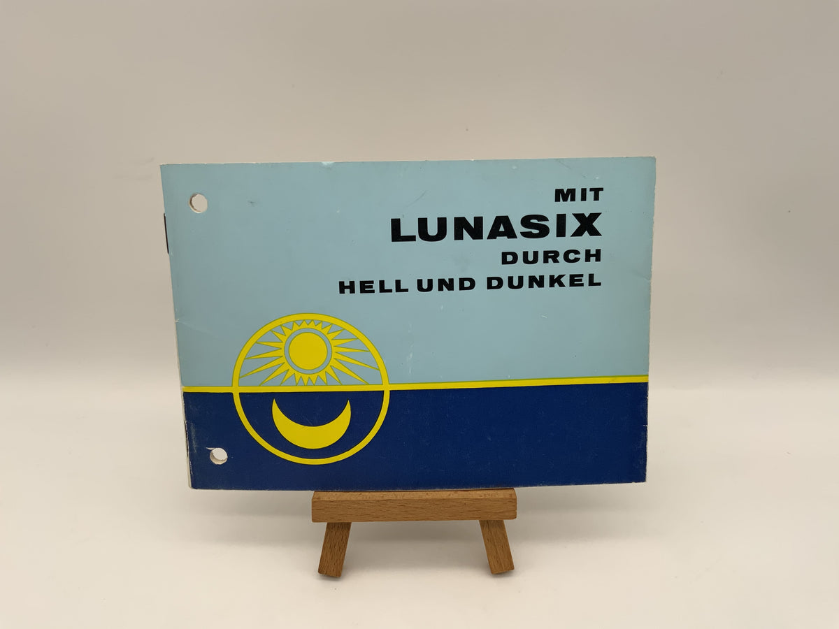 Manuel d'utilisation Gossen Lunasix (lumière et obscurité) - Allemand