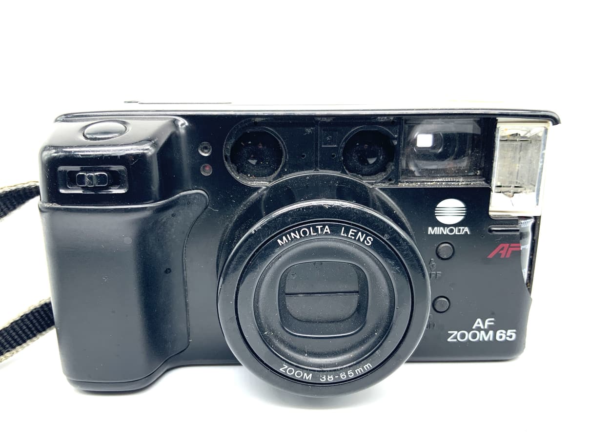 Minolta AF Zoom 65 Point&Shoot mit Minolta Zoom Lens 38-65mm Analogkamera