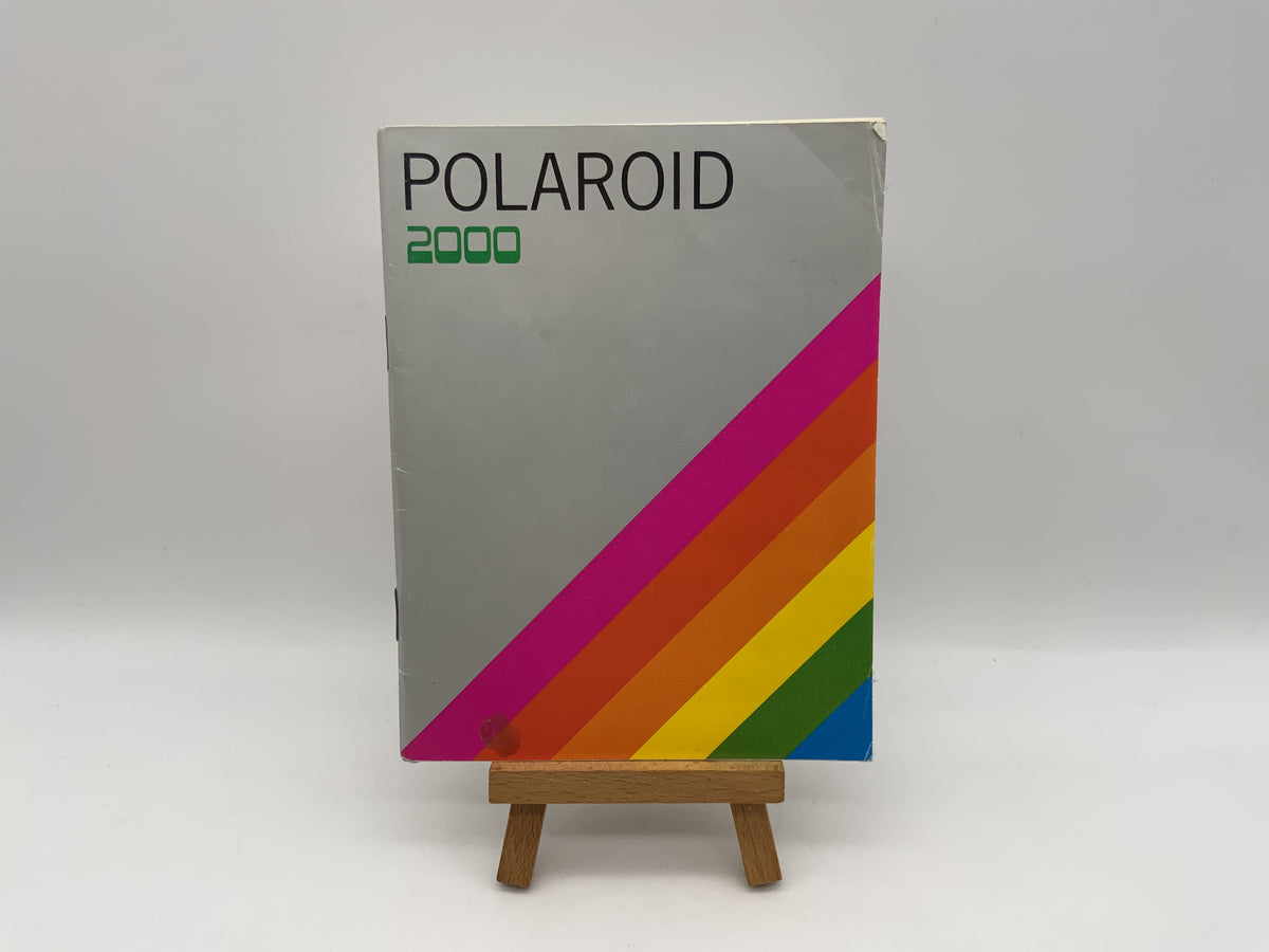 Manuel d'utilisation du Polaroid 2000 (allemand)
