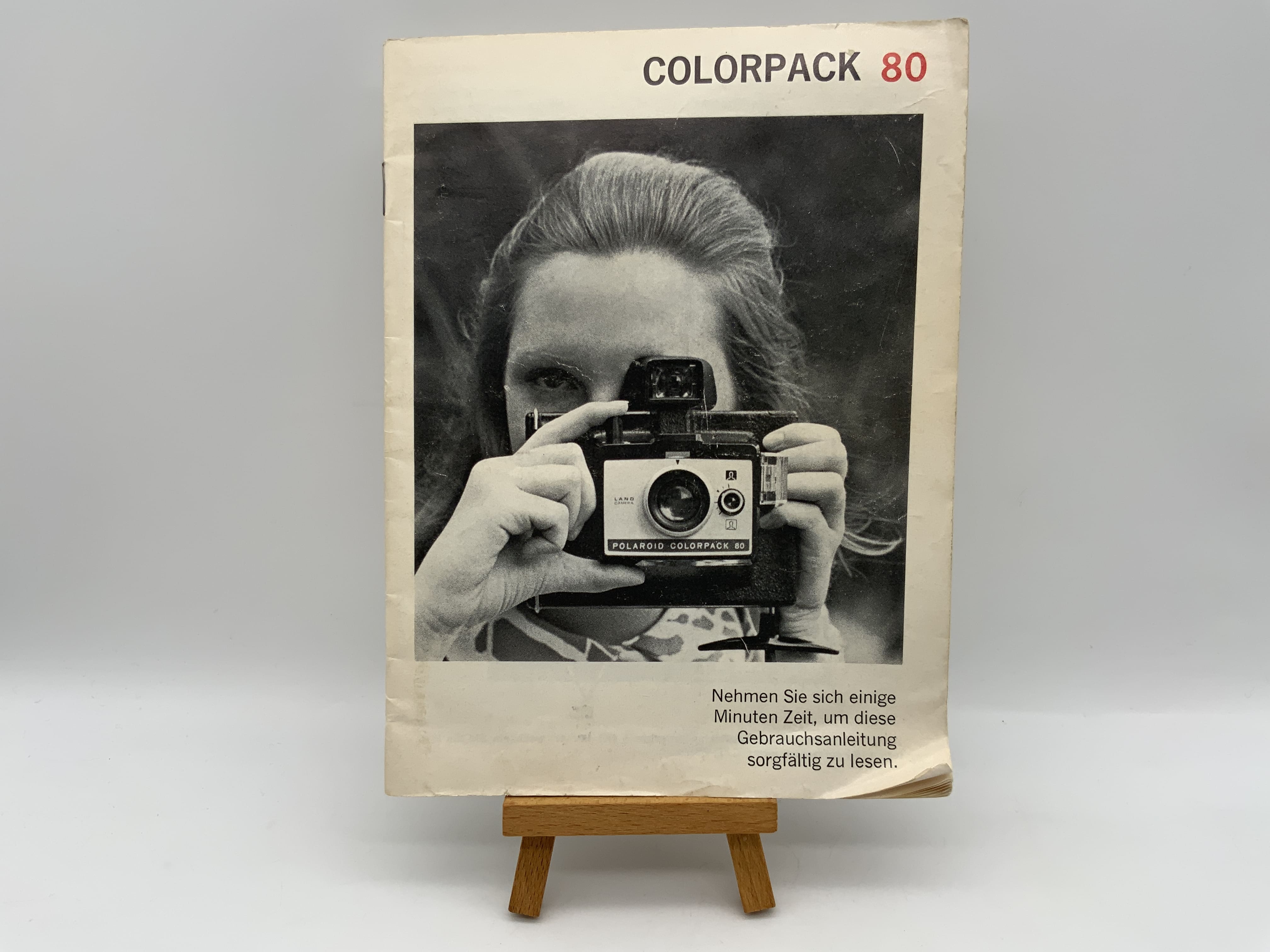 Polaroid Colorpack 80 Gebrauchsanweisung Bedienungsanleitung Deutsch
