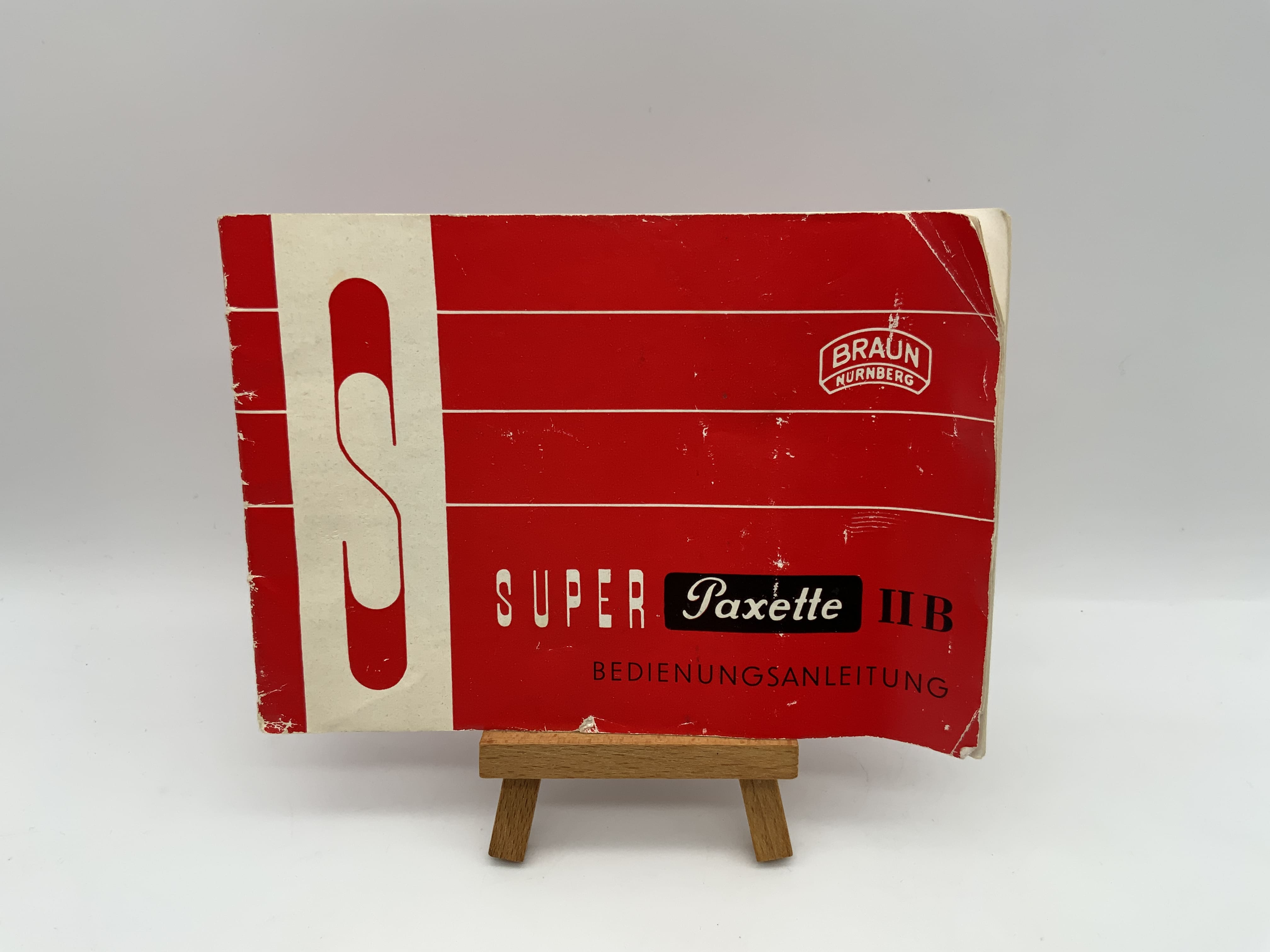 Braun Super Paxette II B Gebrauchsanweisung Bedienungsanleitung Deutsch