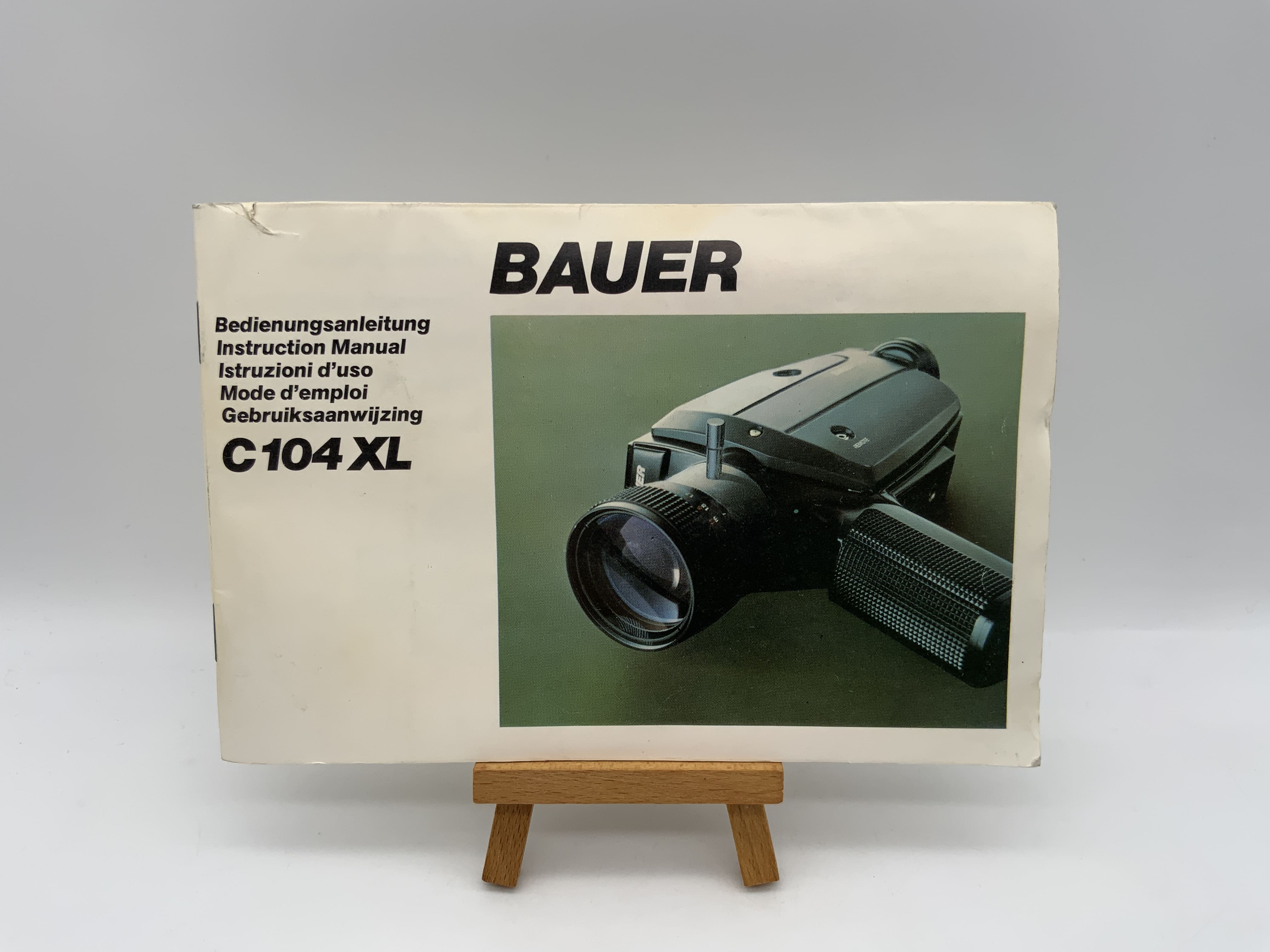 Bauer C104 XL Gebrauchsanweisung Bedienungsanleitung Deutsch