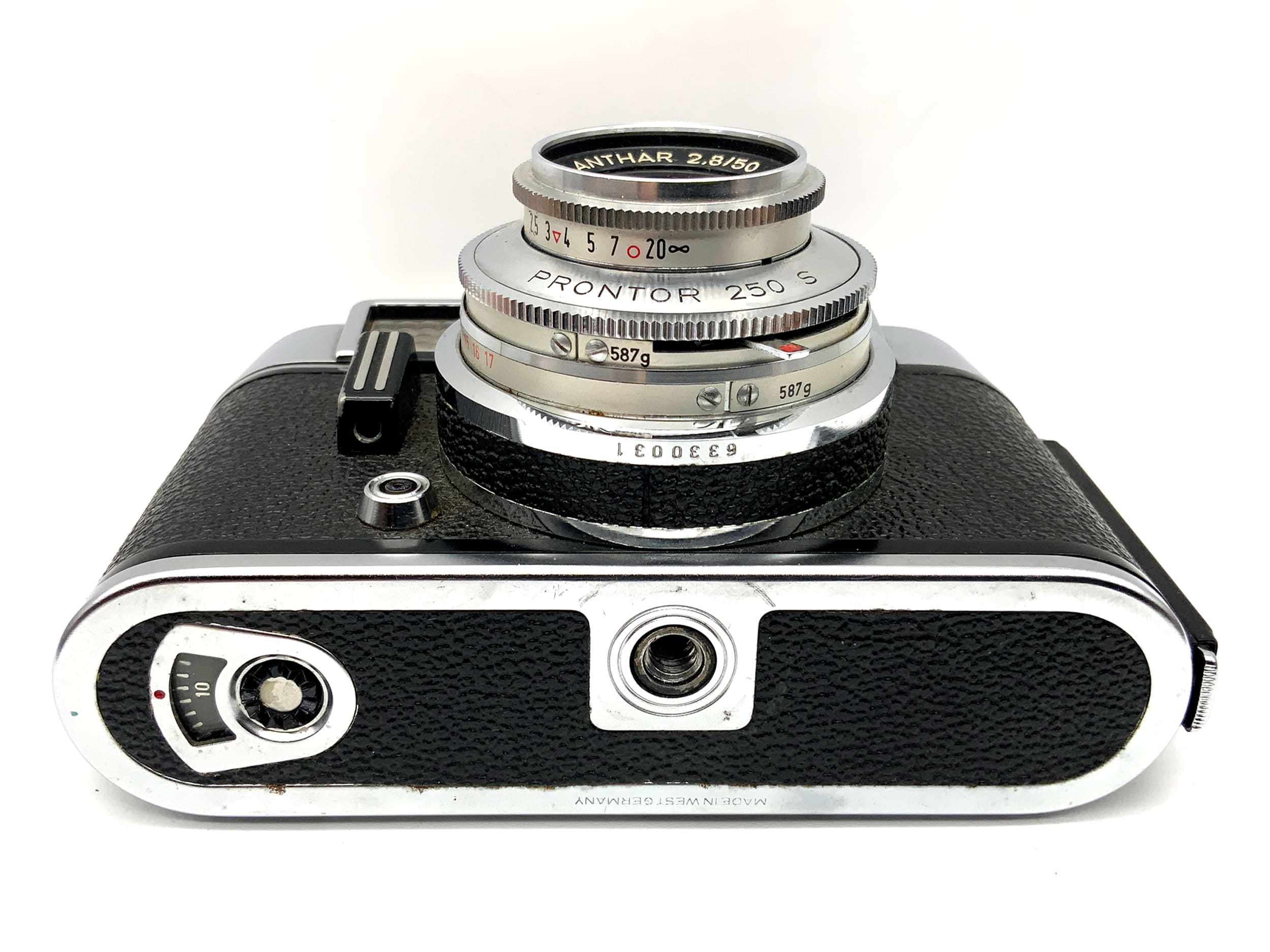 Voigtländer Vito CD Sucherkamera mit Lanthar 2.8/50 Prontor 250 S !Beli defekt!