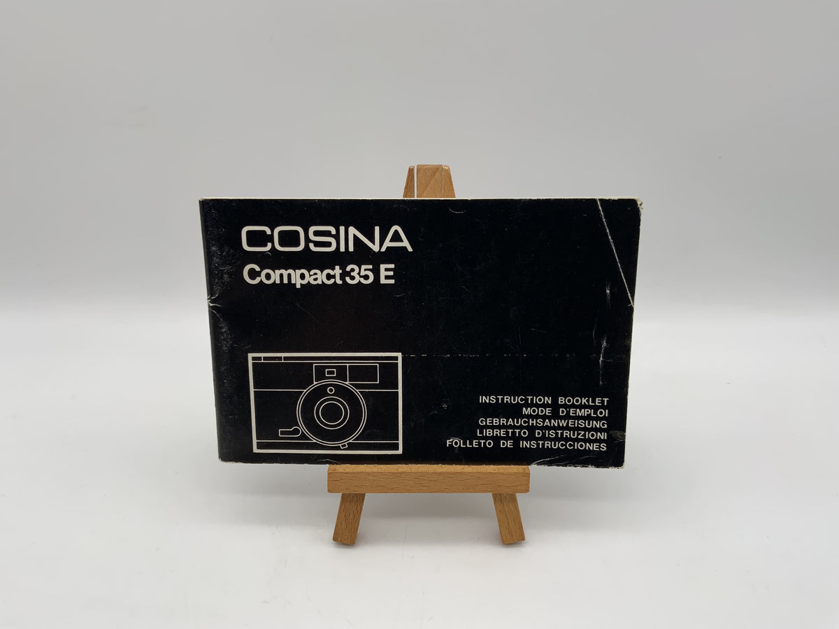 Manuel d'utilisation Cosina Compact 35E - Instructions d'utilisation (allemand)