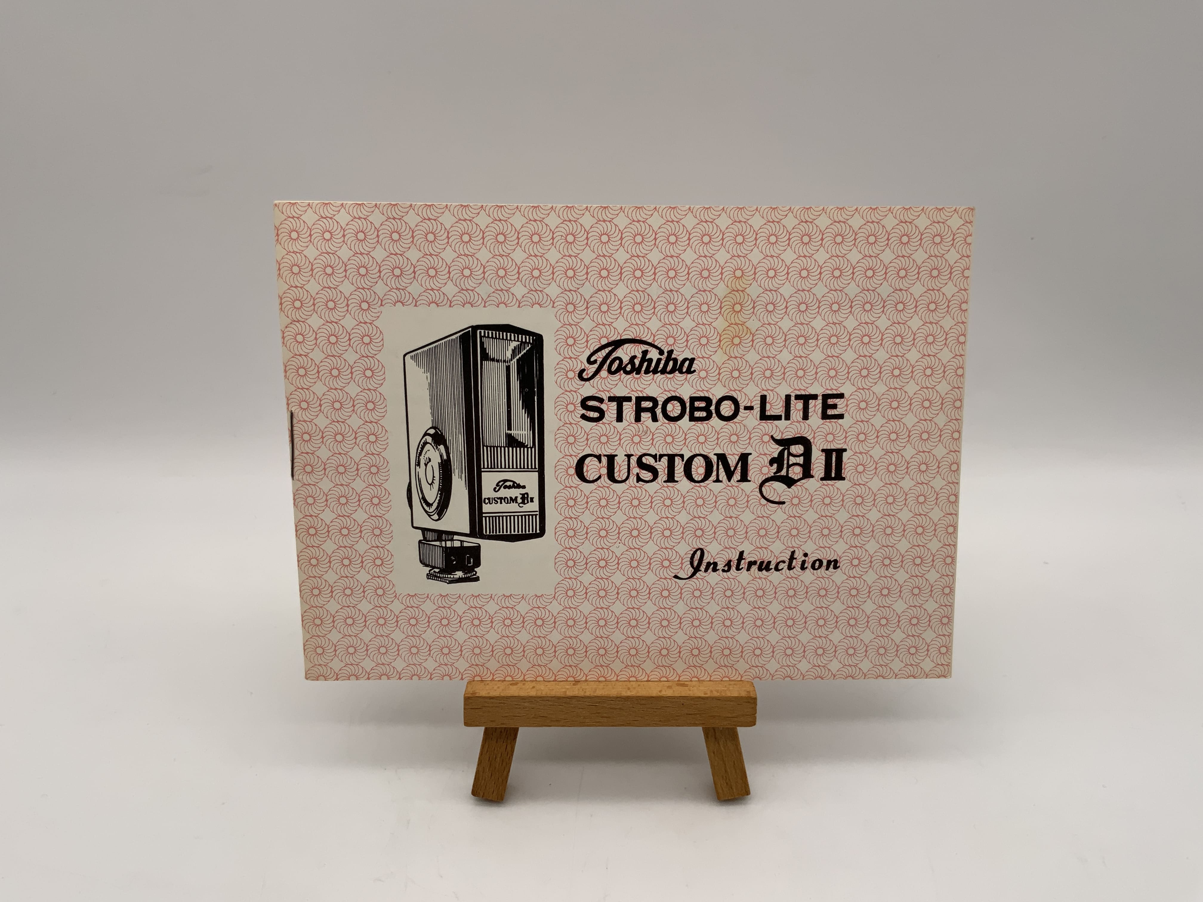 Toshiba Strobo Lite Instruction Bedienungsanleitung Englisch