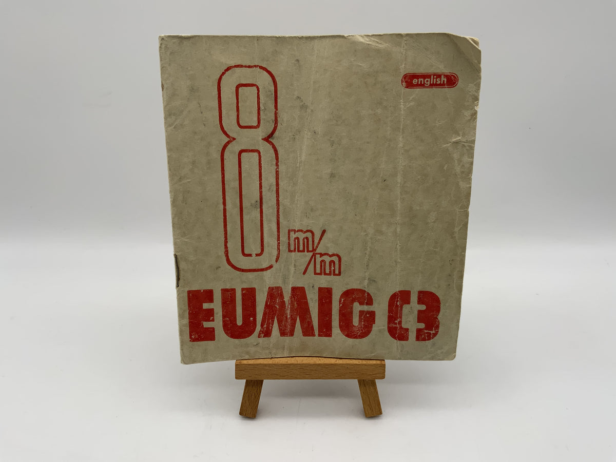 Manuel d'utilisation Eumig C3 (anglais)