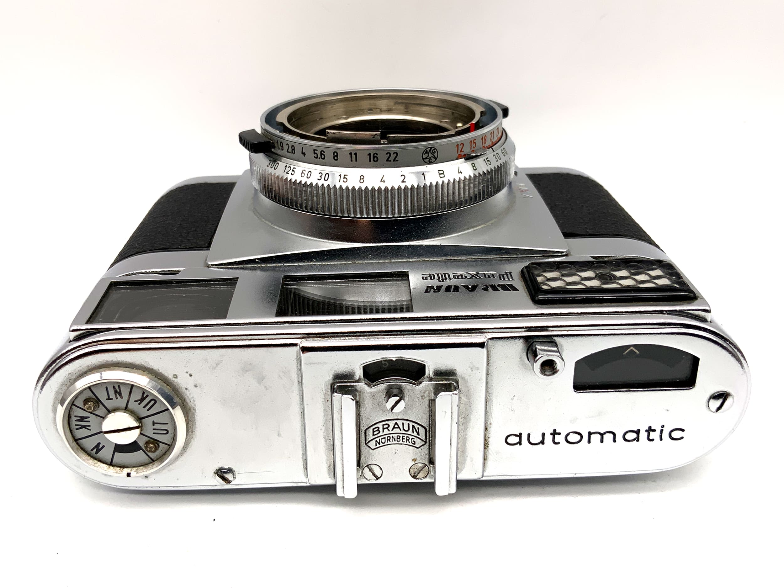 Braun Paxette automatic Super III Sucherkamera mit Prontor-SLK !Beli defekt!