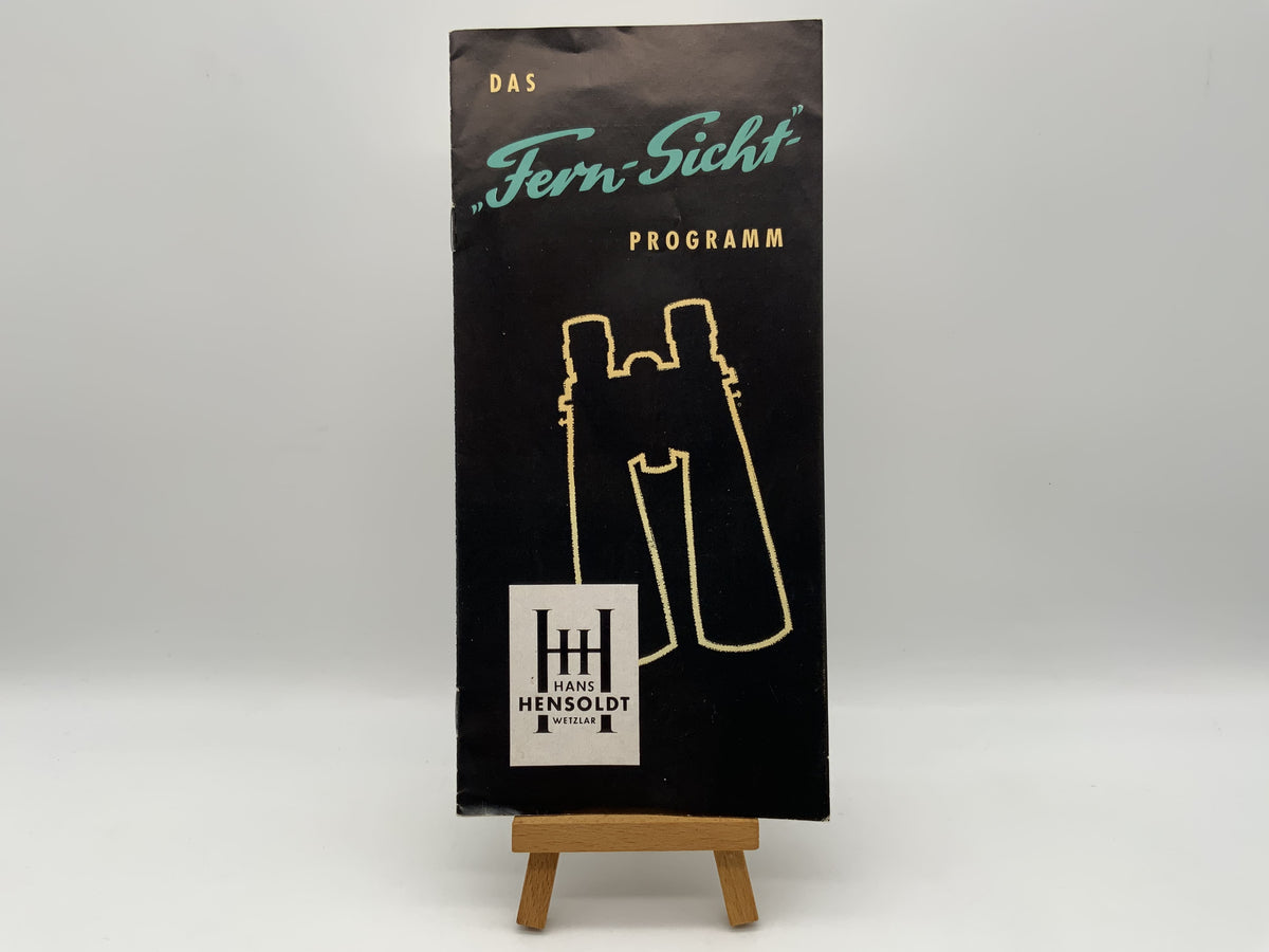 Manuel d'utilisation du programme de télescope Hans Hensoldt (brochure en allemand)