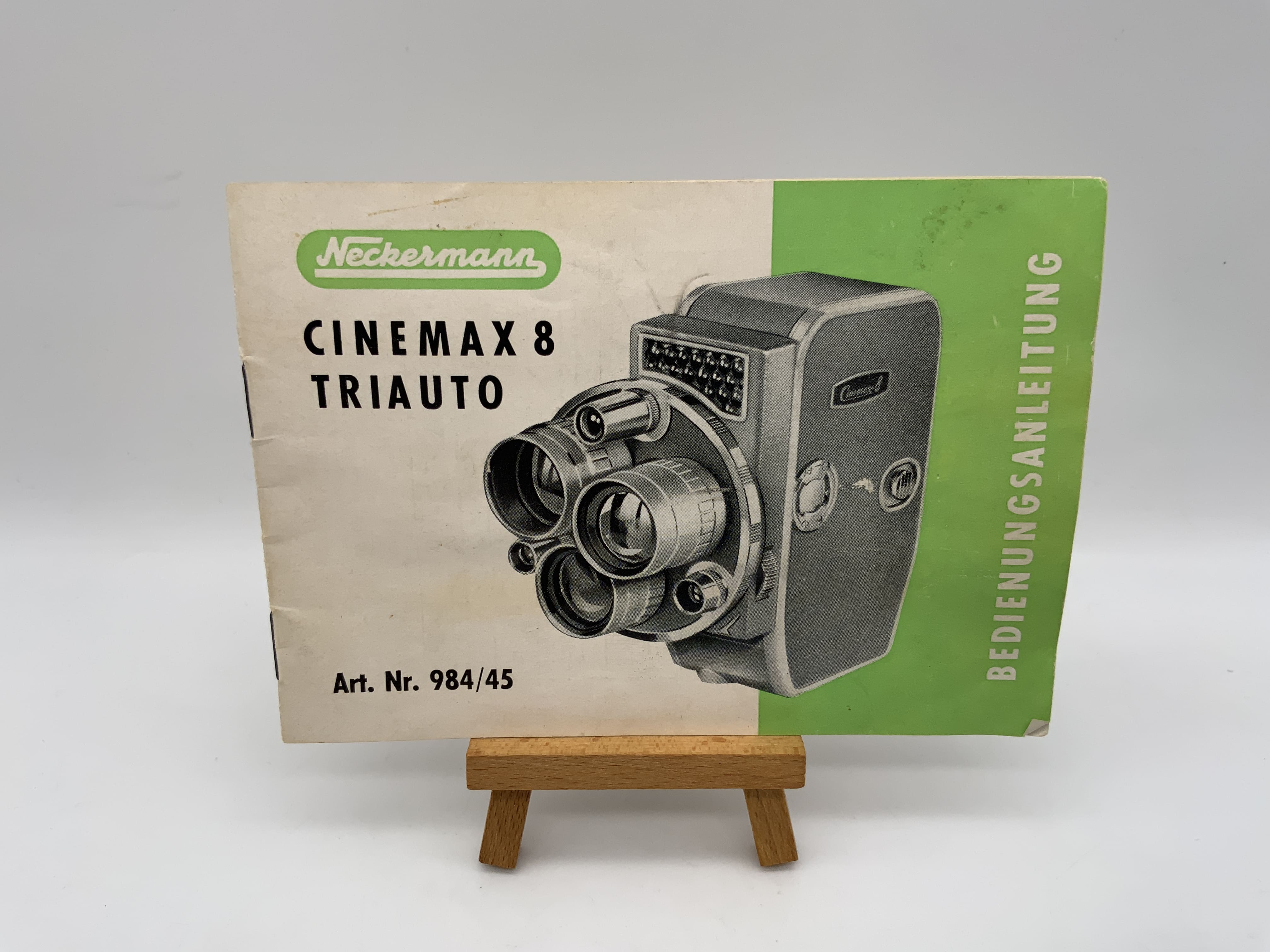 Neckermann Cinemax 8 Triauto Gebrauchsanweisung Bedienungsanleitung Deutsch