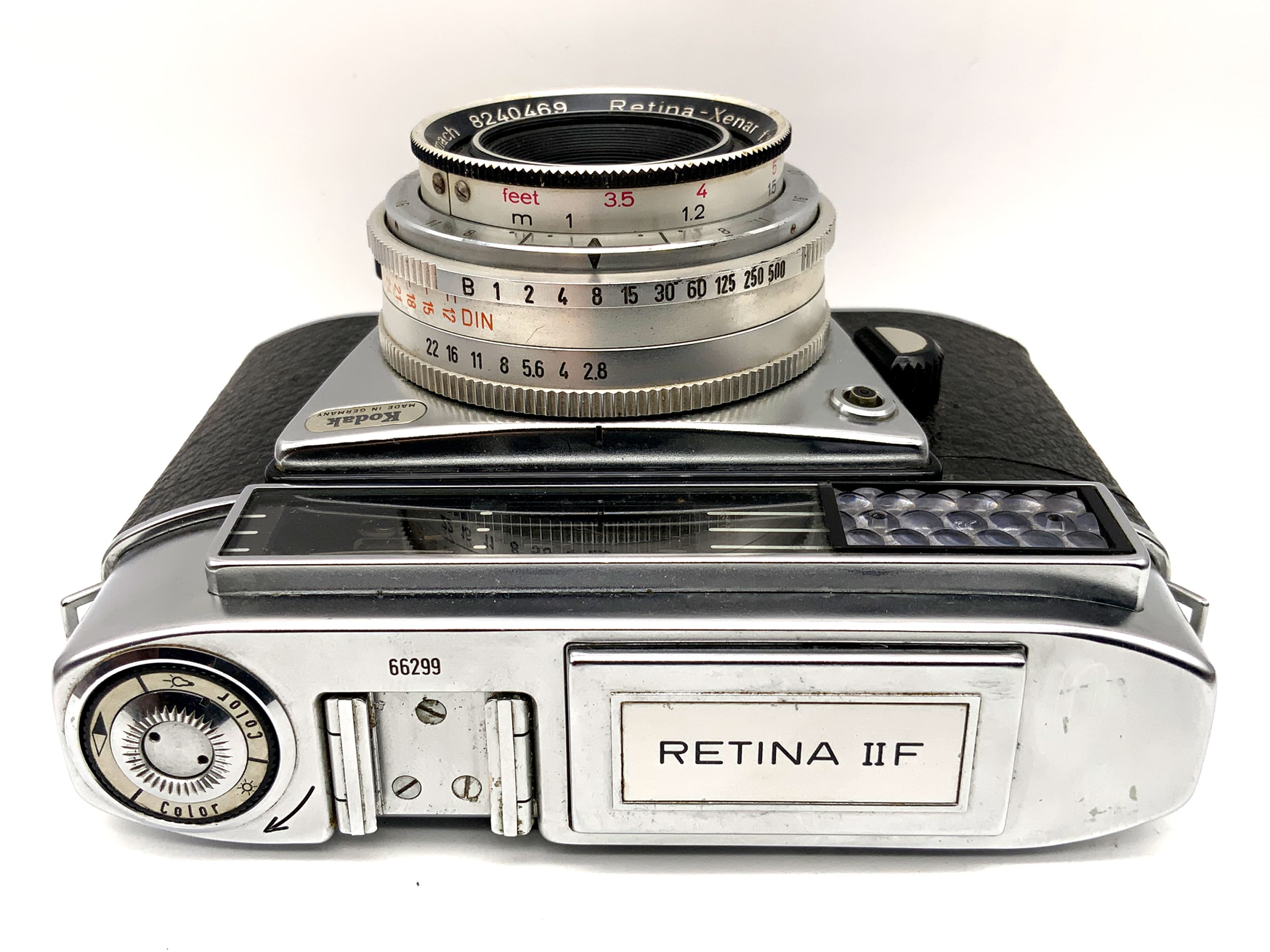 Kodak Retina II F Sucherkamera mit Retina Xenar 1:2.8/45mm Compur !Beli defekt!