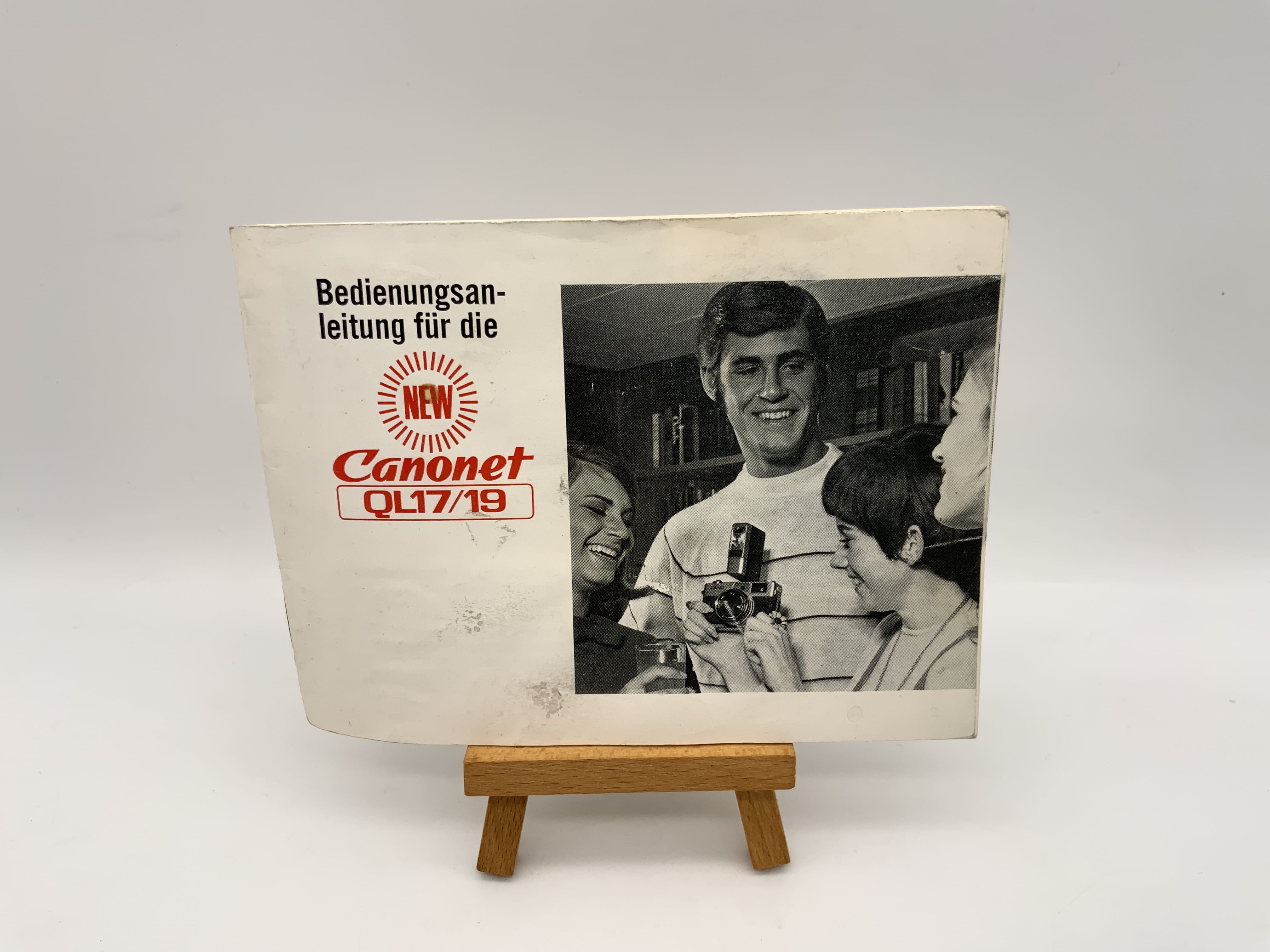 Canonet QL17/19 Gebrauchsanweisung Bedienungsanleitung Deutsch