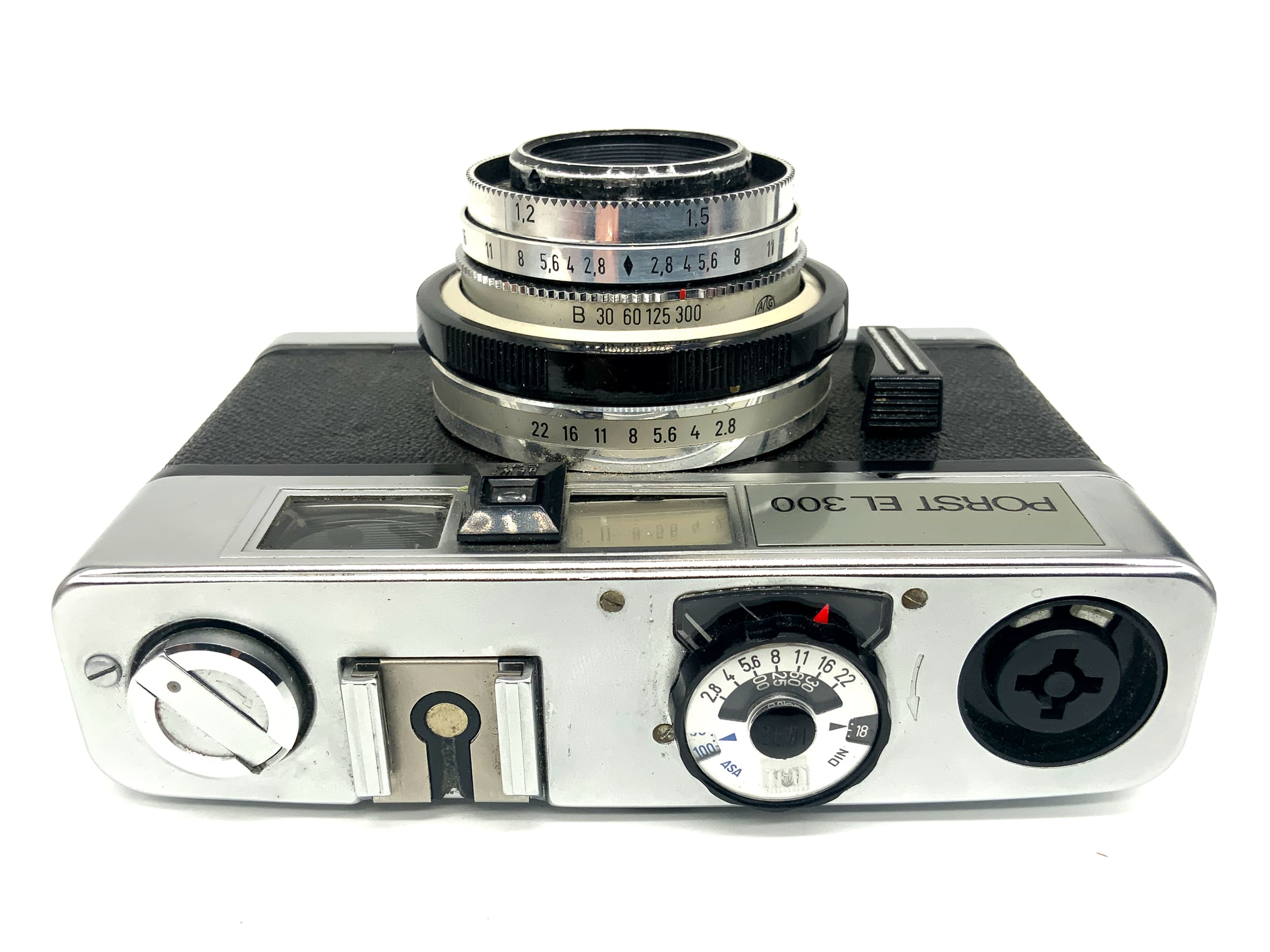 Porst EL 300 Sucherkamera mit Color-Isonar45mm 1:2.8 Prontor 300 Analogkamera