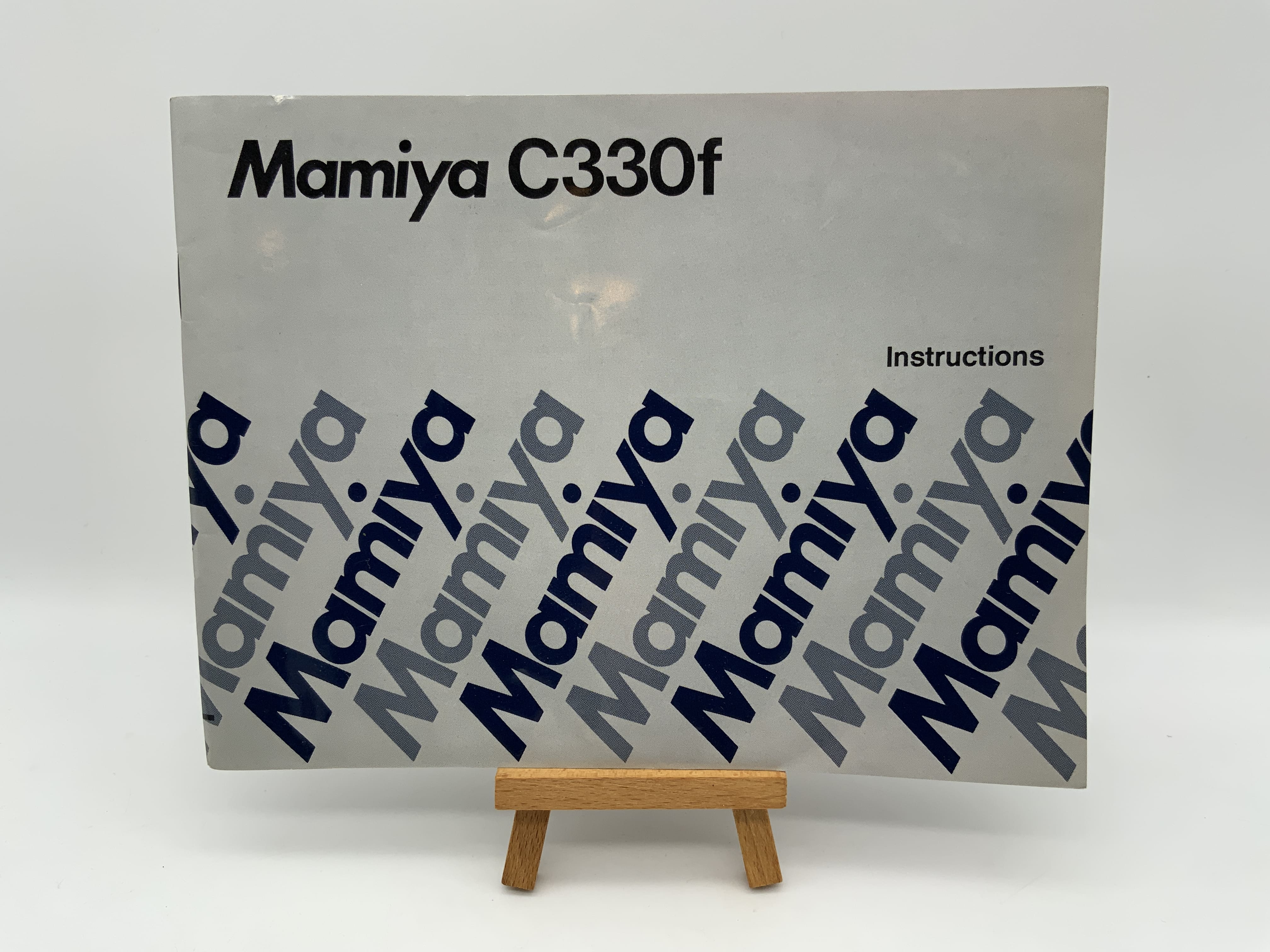 Mamiya C330f Instruction Bedienungsanleitung Englisch