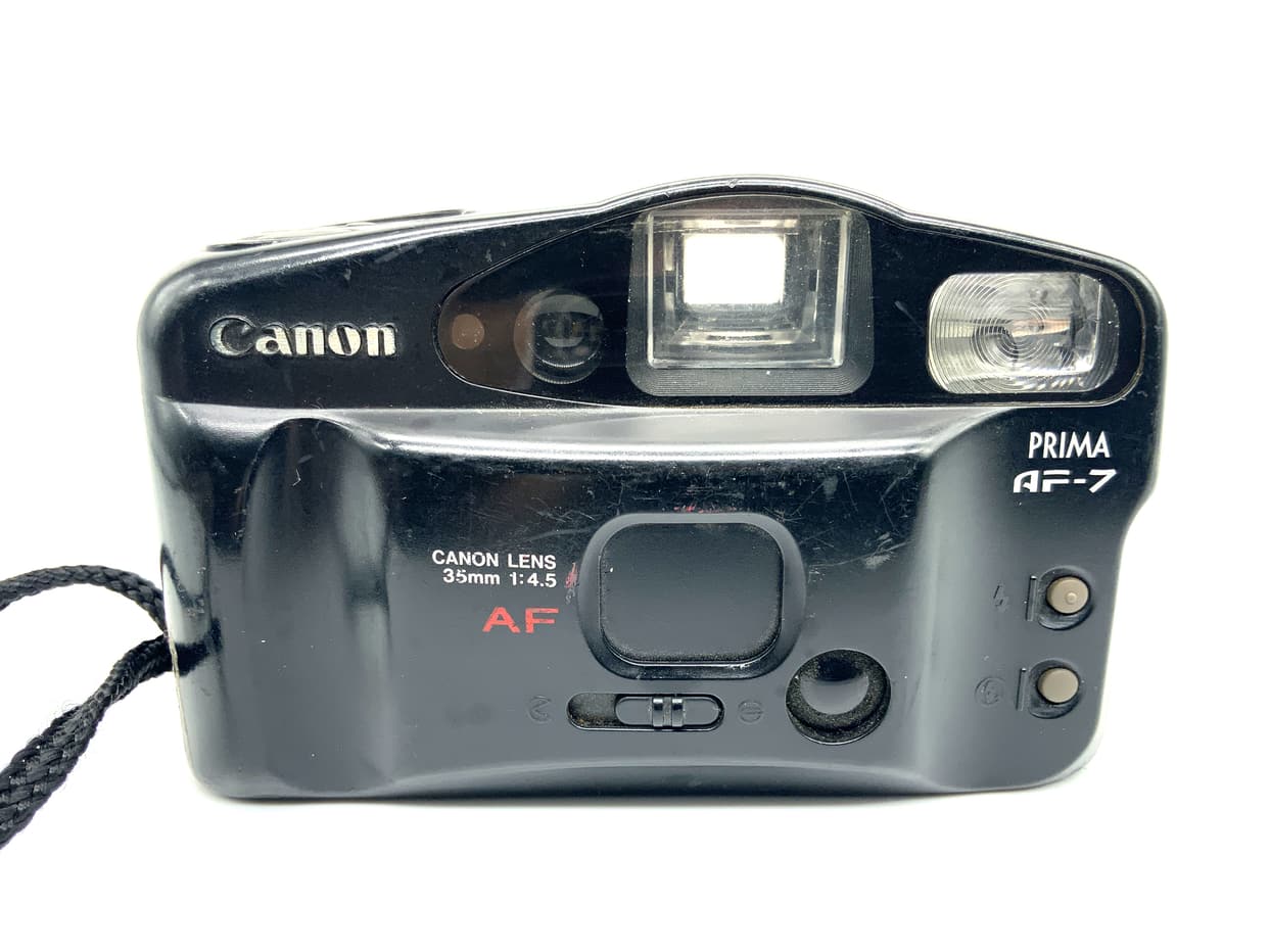 Canon Prima AF-7 Point&Shoot mit 35mm 1:4.5 Kompaktkamera Analogkamera