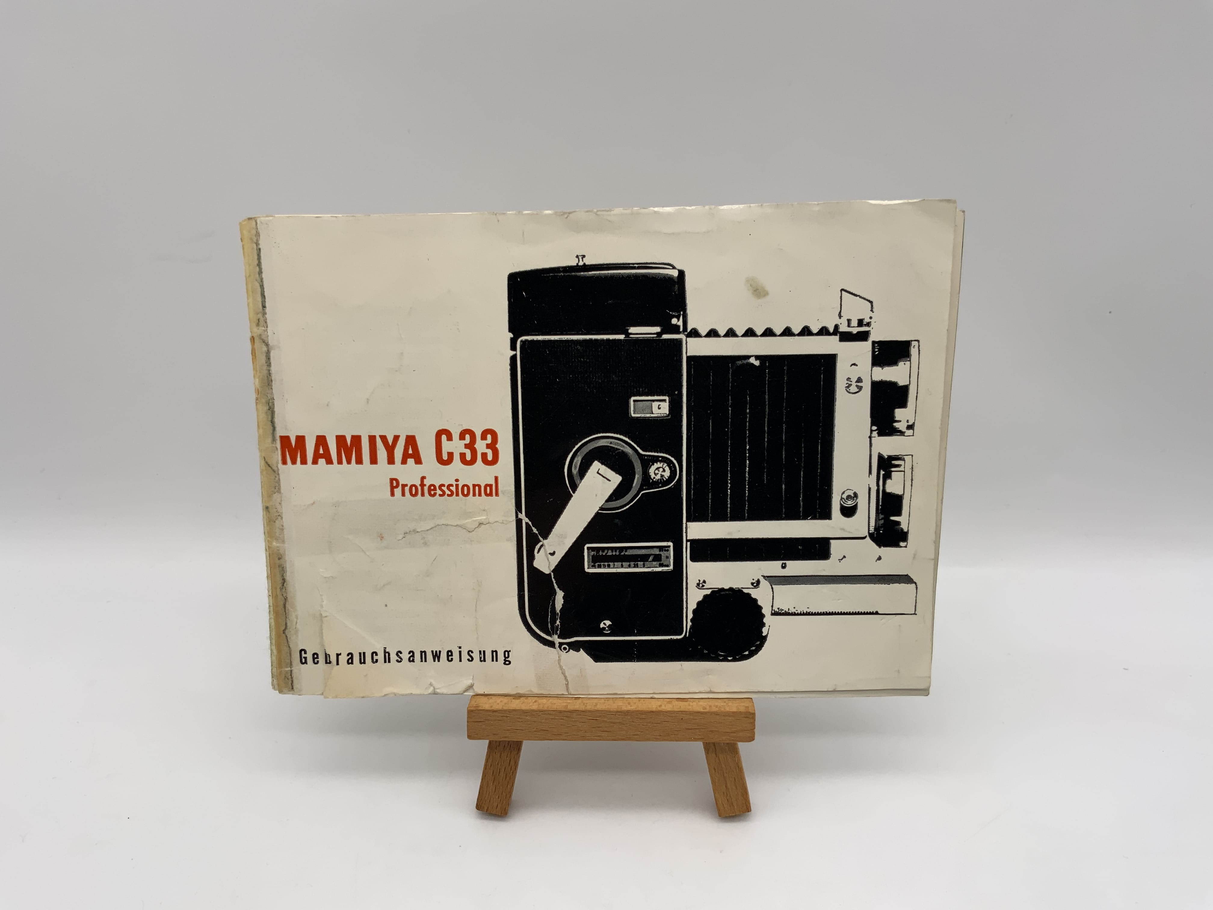 Mamiya C33 professional Bedienungsanleitung Deutsch