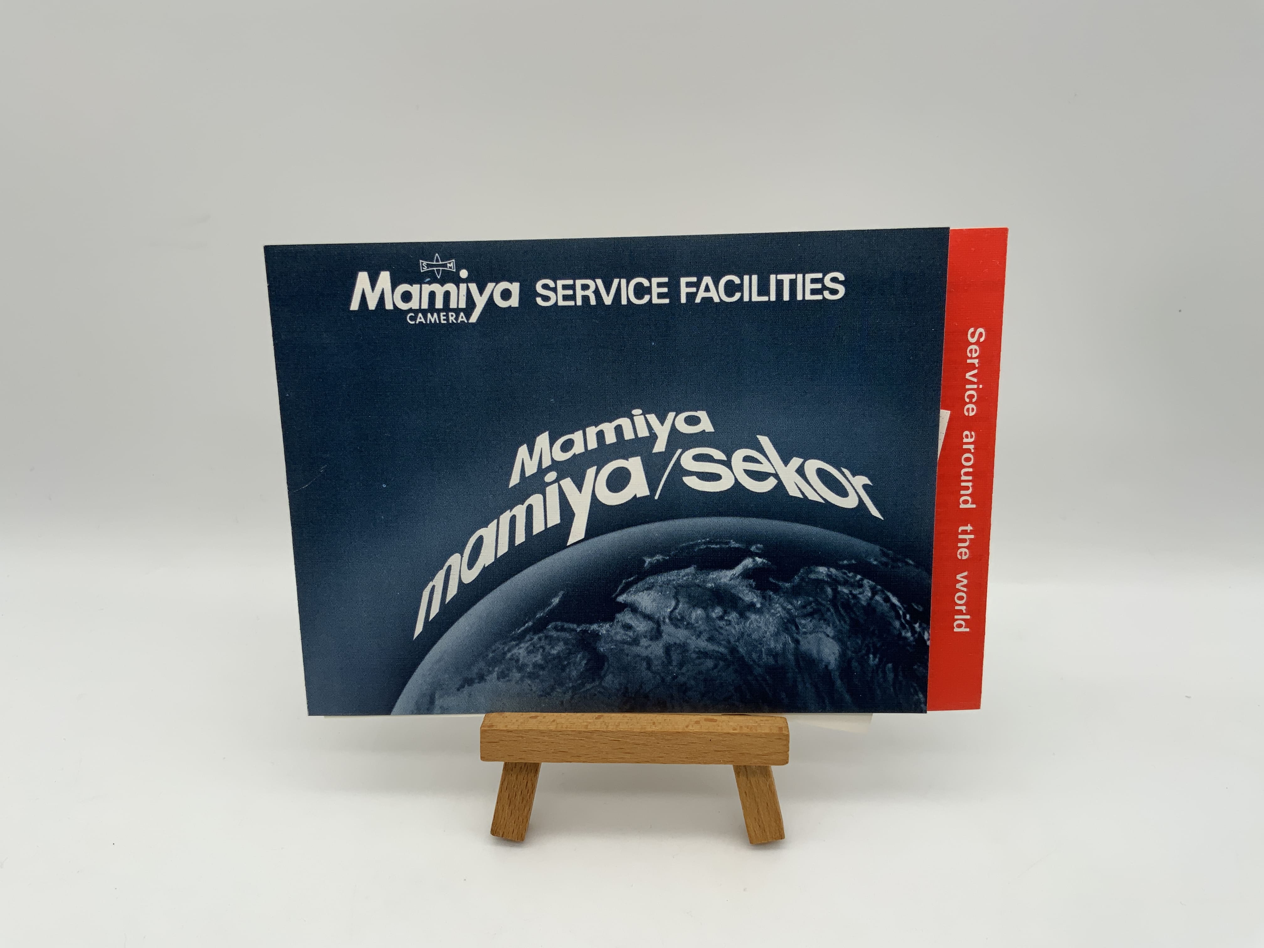 Mamiya Service Facilities Mamiya Sekor Prospekt Englisch