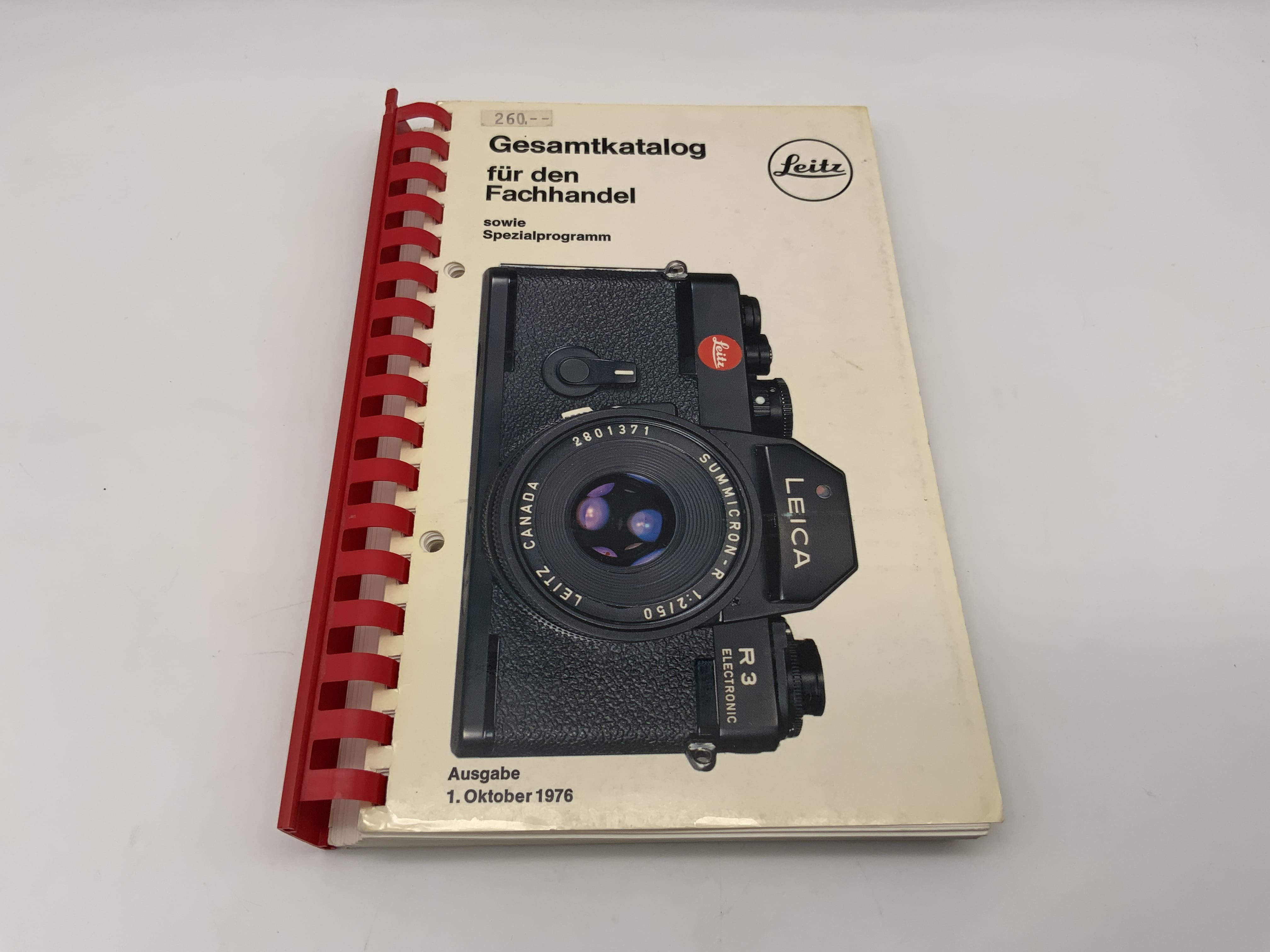 Leitz Gesamtkatalog für den Fachhandel 1976 Buch Deutsch