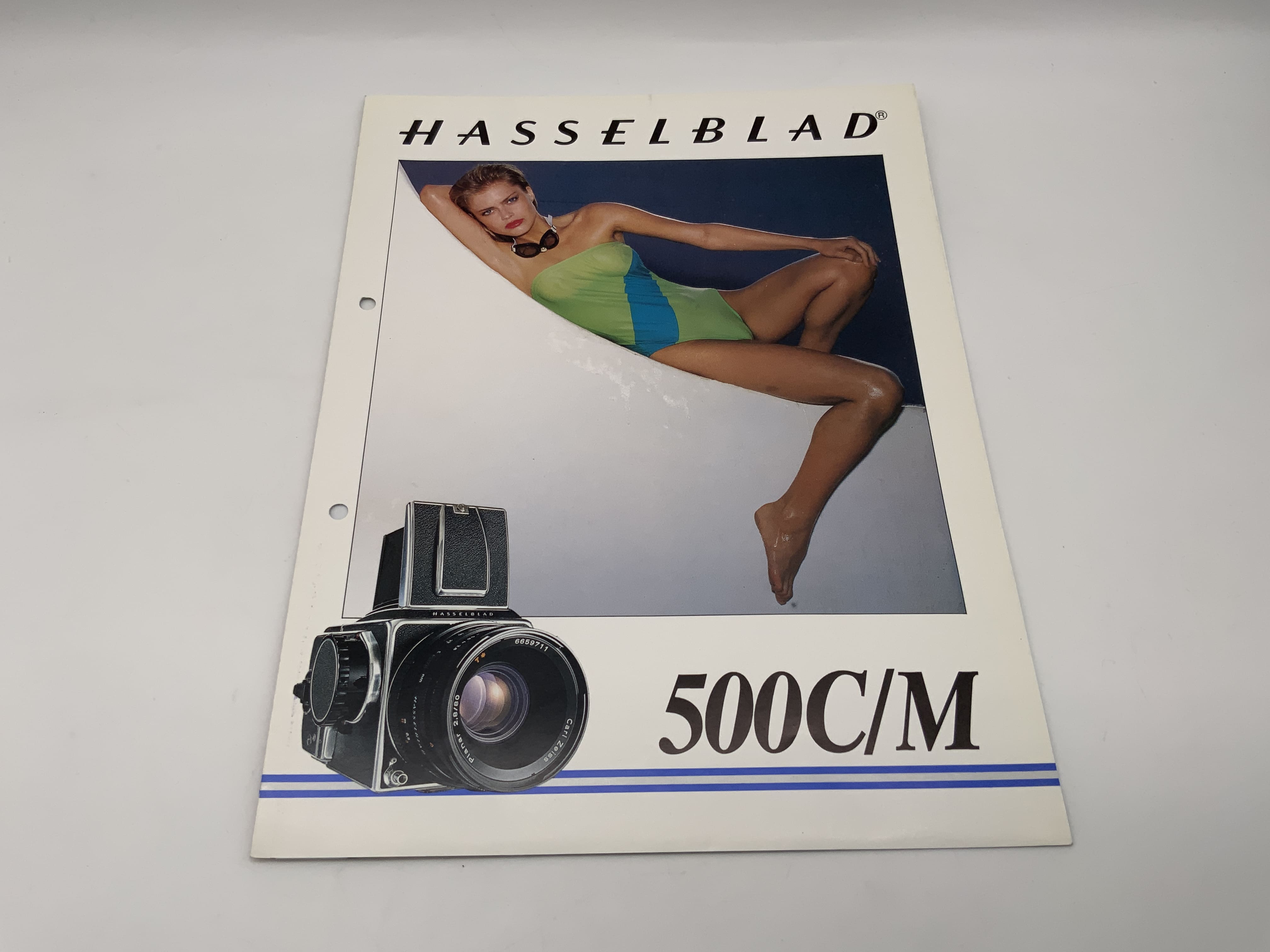 Hasselblad 500 C/M Magazin Prospekt Deutsch
