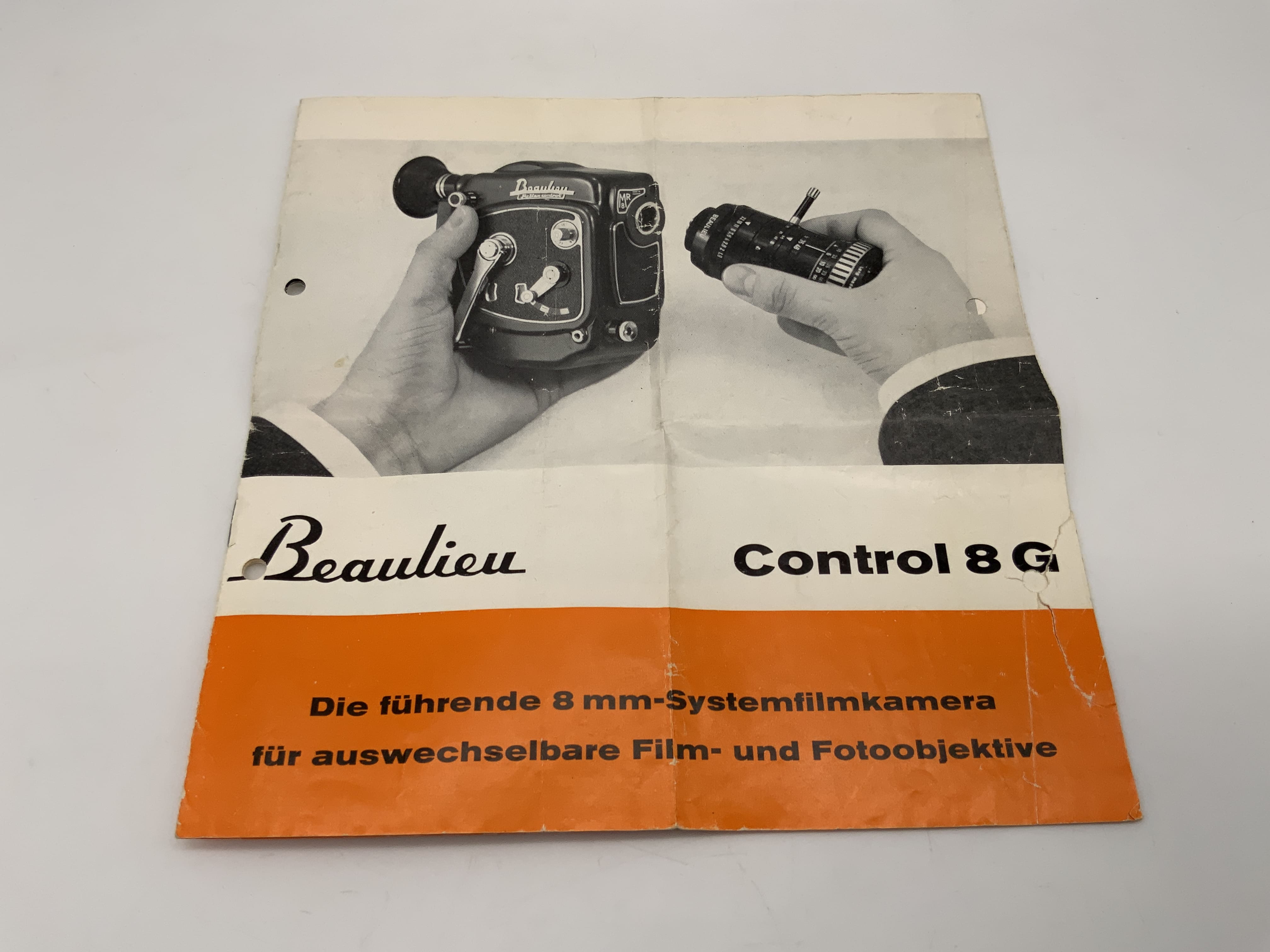 Beaulieu Control 8 G stark gebraucht Prospekt Deutsch