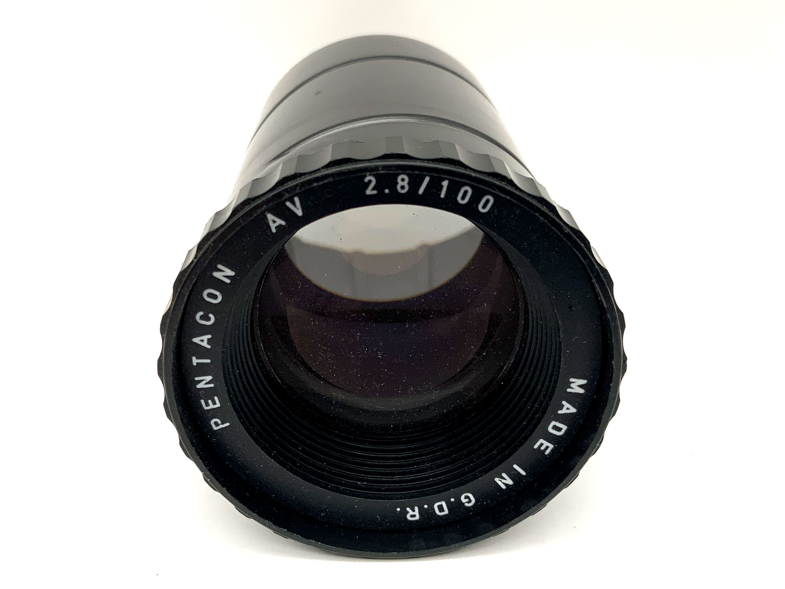Pentacon 100mm 1:2,8 Projektorlinse Lens Linse (Schneckengewinde)