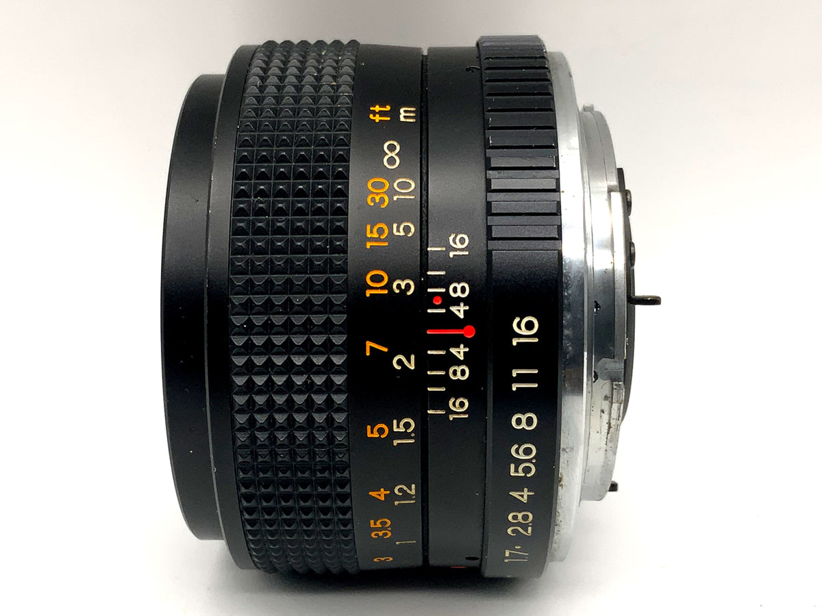 Objectif fixe Yashica 50 mm 1:1,7 ML (Yashica/Contax)