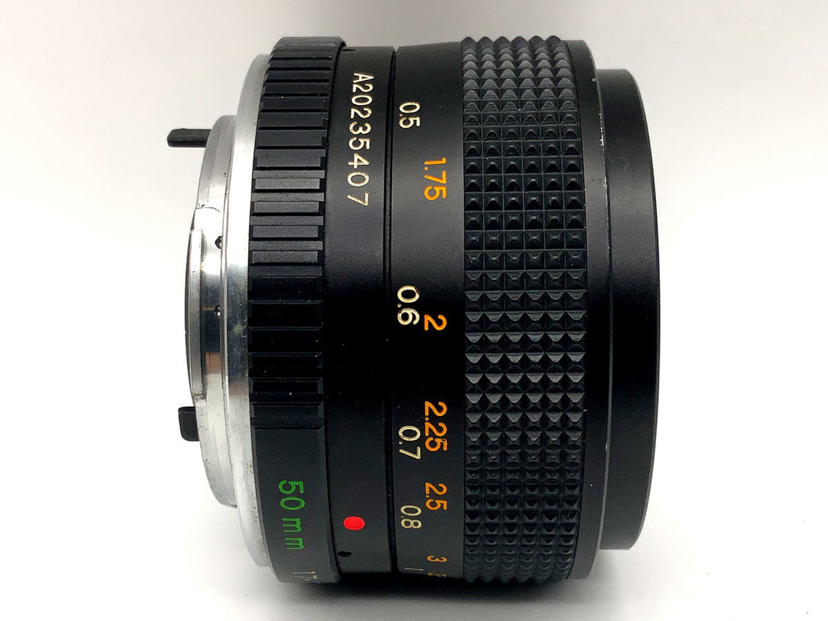 Objectif fixe Yashica 50 mm 1:1,7 ML (Yashica/Contax)