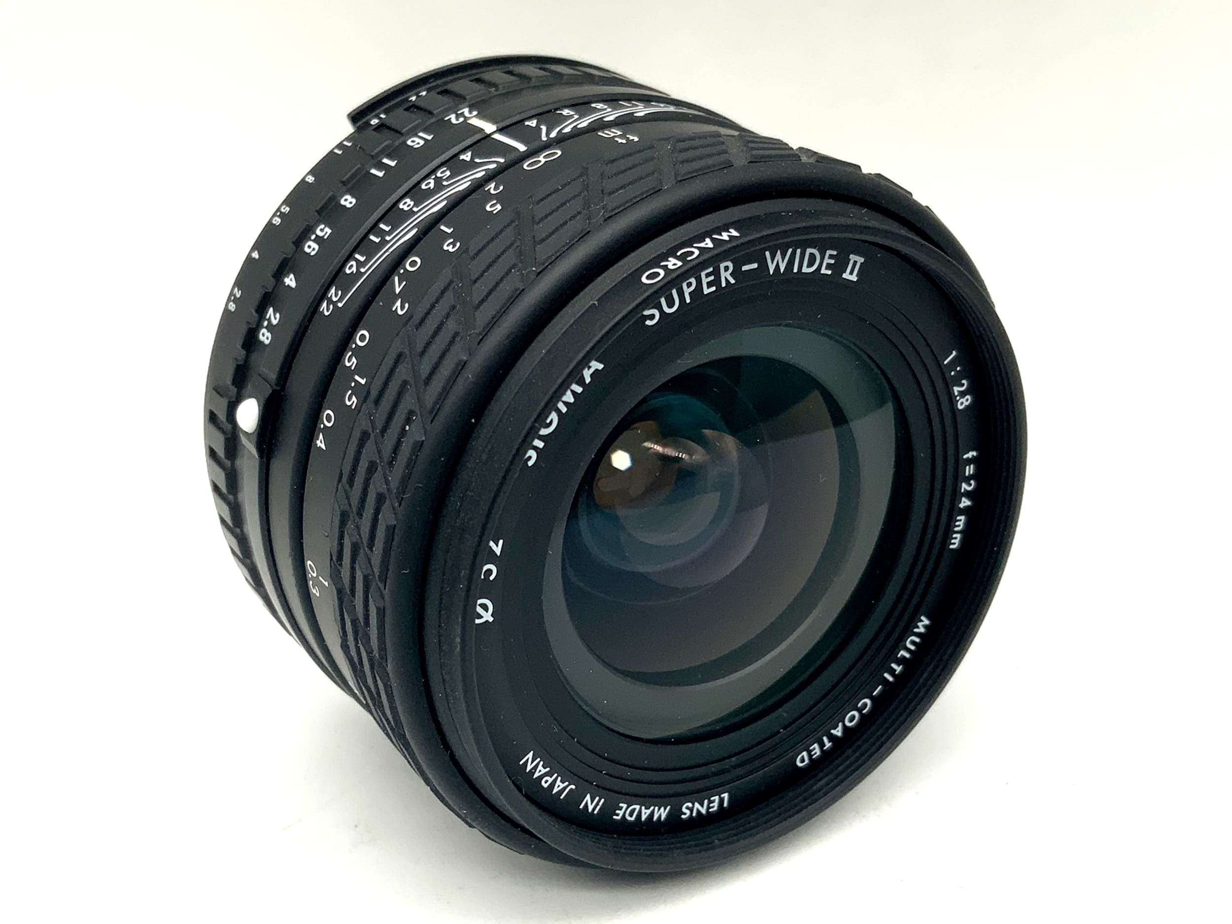 Sigma 24mm 1:2.8 Objektiv Ai-S Super-Wide II Multi-Coated (Nikon F)