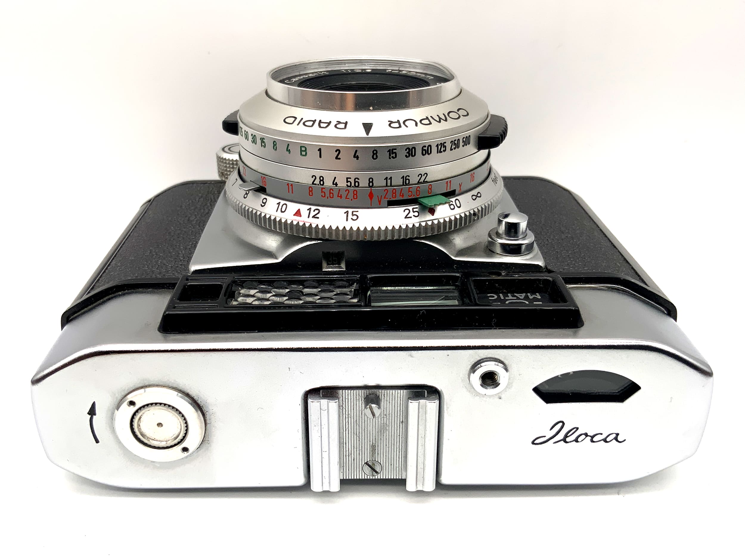 Iloca Aut Matic mit Steinheil Cassarit 1:2.8/50mm Compur Rapid !Beli defekt!