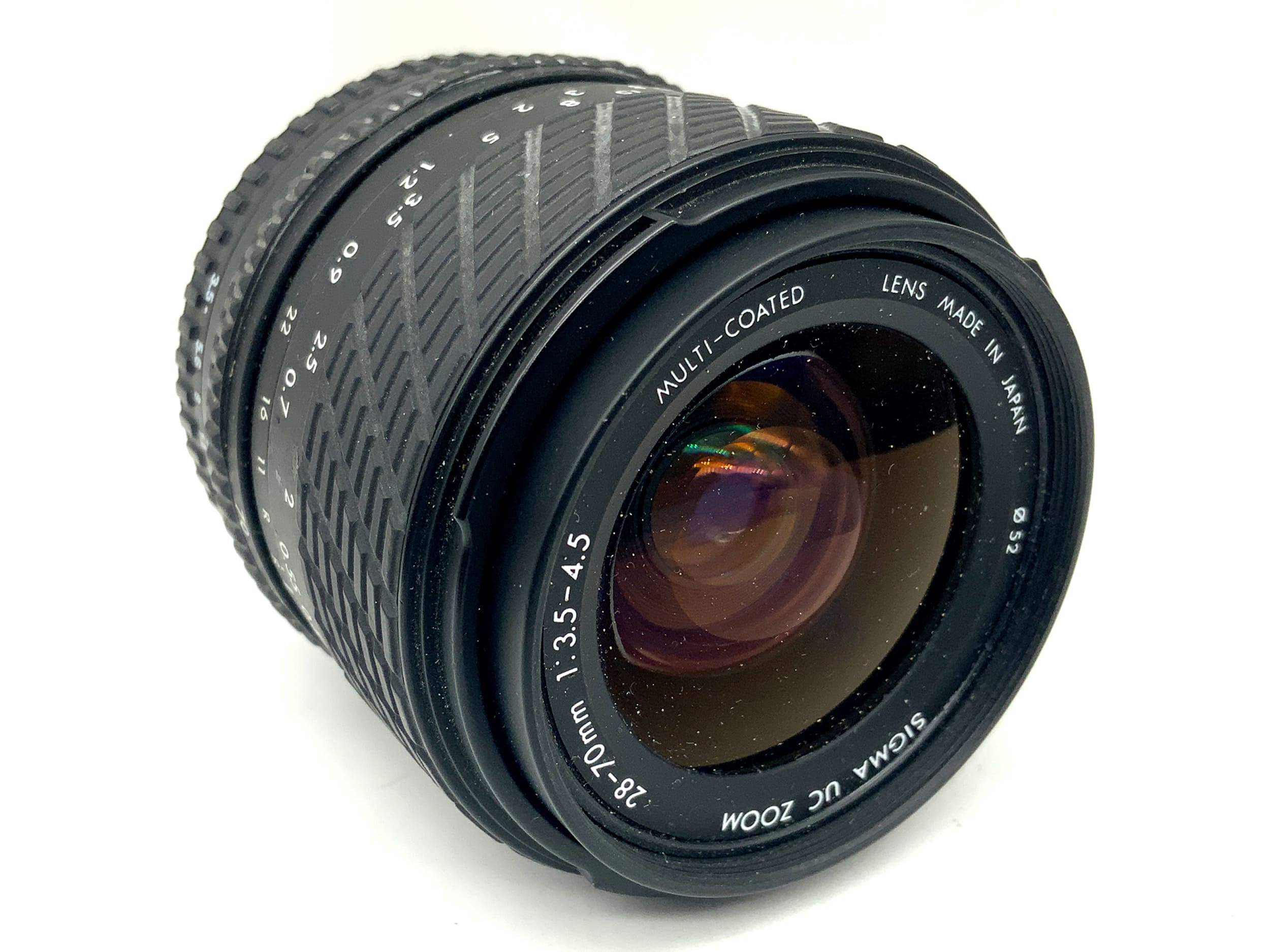 Sigma 28-70mm 1:3.5-4.5 Objektiv UC Zoom Multi Coated (Yashica/Contax)