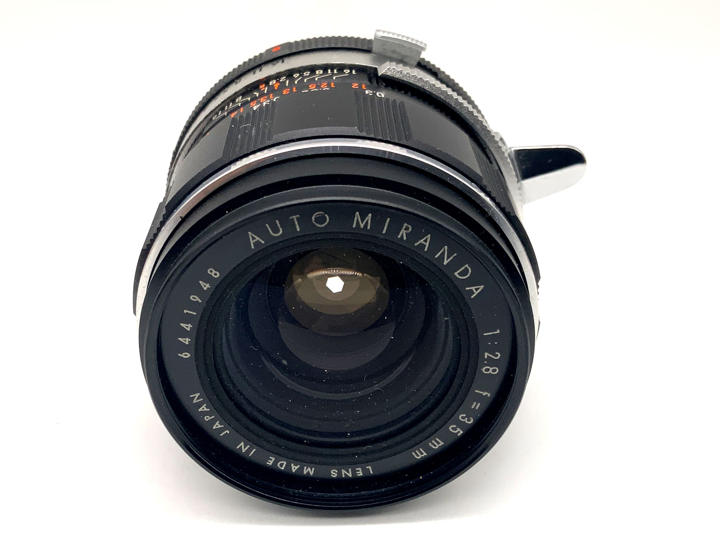 Miranda 35mm 1:2.8 Objektiv Auto Festbrennweite (Miranda Mount)