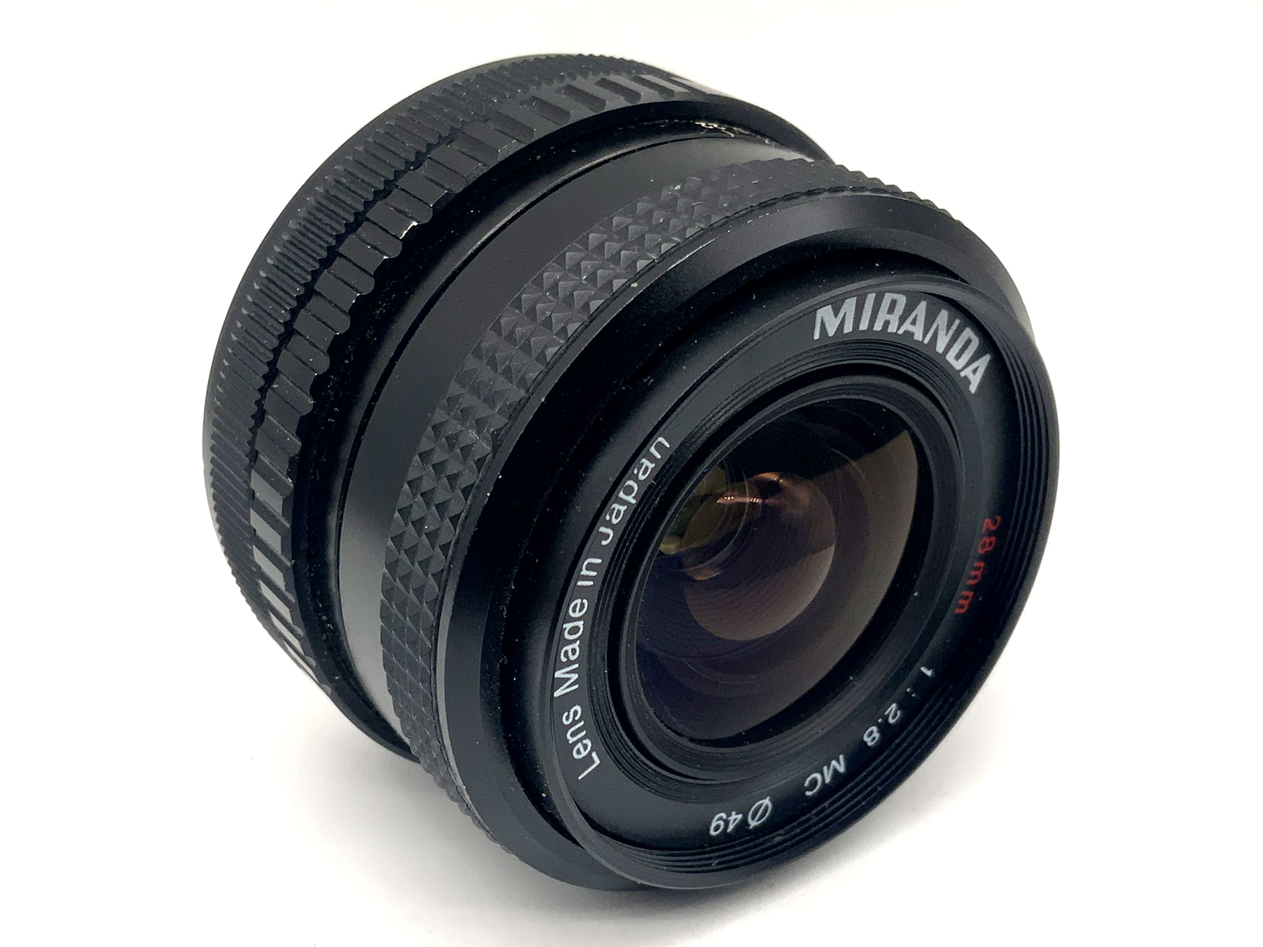 Miranda 28mm 1:2.8 Objektiv MC Festbrennweite (Canon FD)