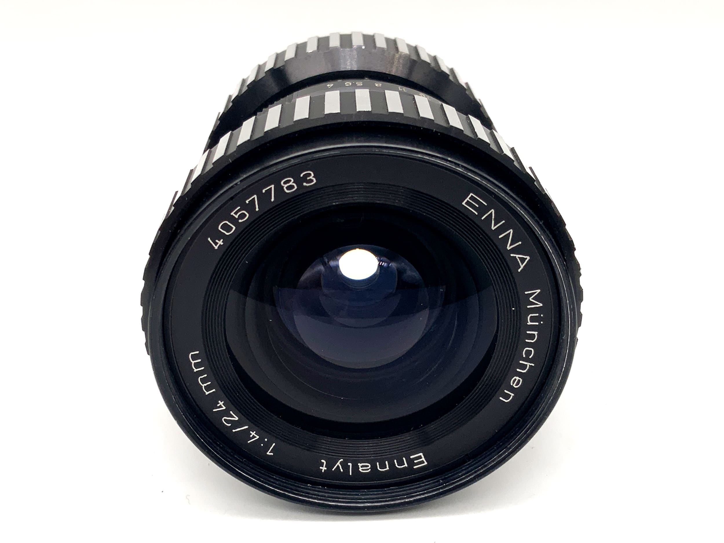 Enna München 24mm 1:4-5.6 Objektiv Zebra Ennalyt Festbrennweite (Robot Royal)