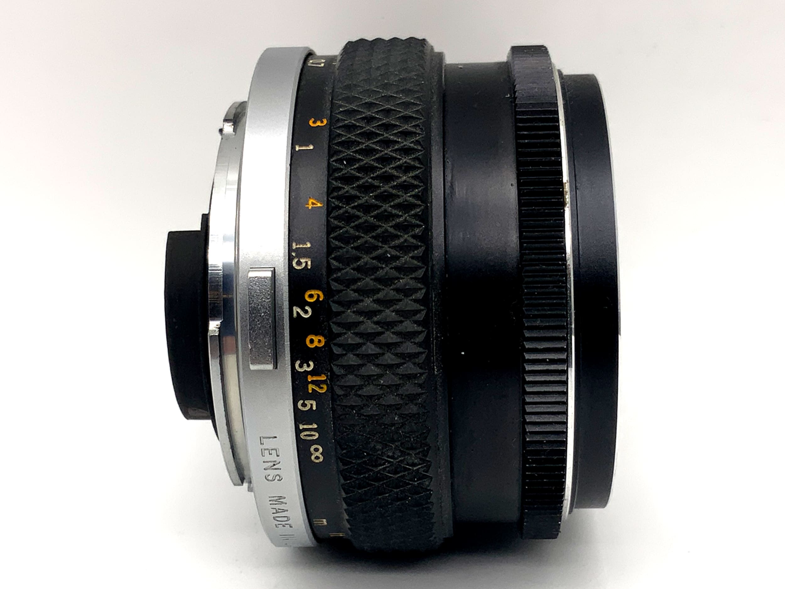 Olympus 50mm 1:1.8 Objektiv F.Zuiko Auto-S OM-System Festbrennweite (Olympus OM)