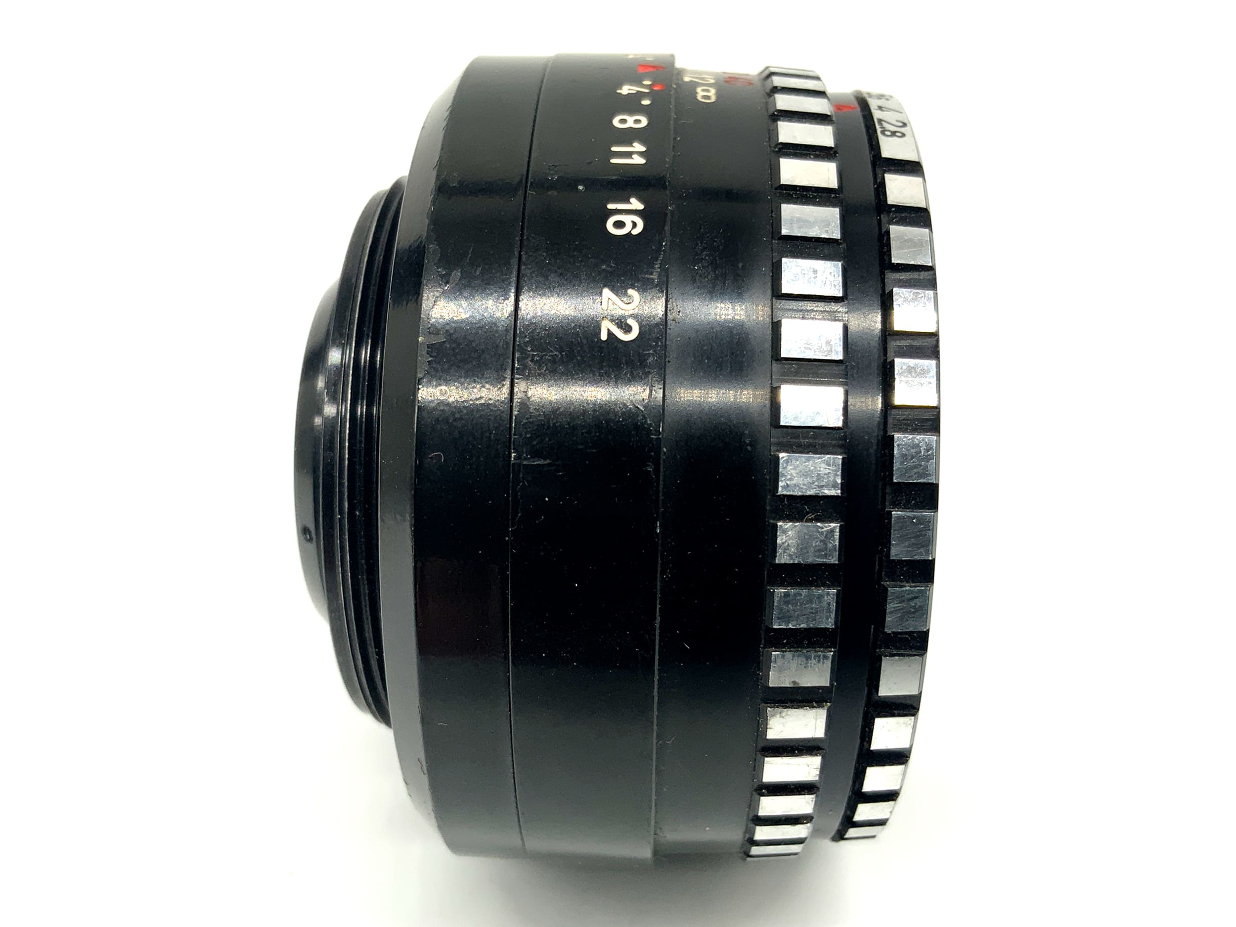 Meyer-Optik Görlitz Domiplan 50mm 1:2,8 Festbrennweite (M42) Text lesen!
