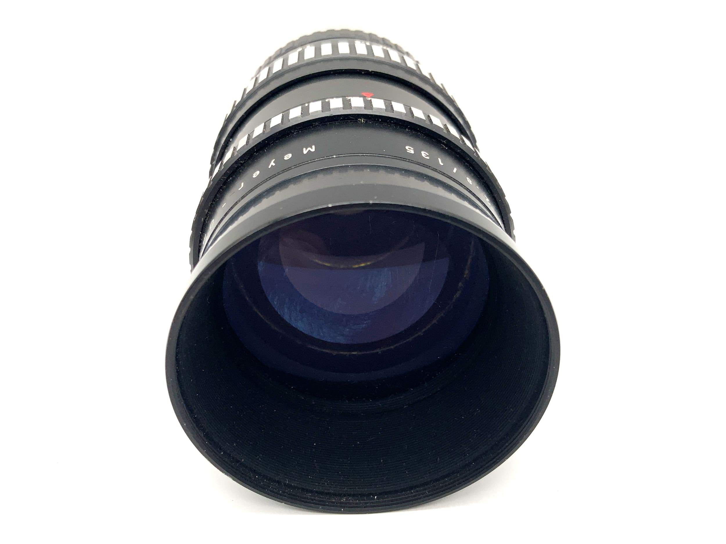 Meyer Optik Görlitz 135mm 1:2.8 Objektiv Q1 Orestor Zebra Festbrennweite (Exa)