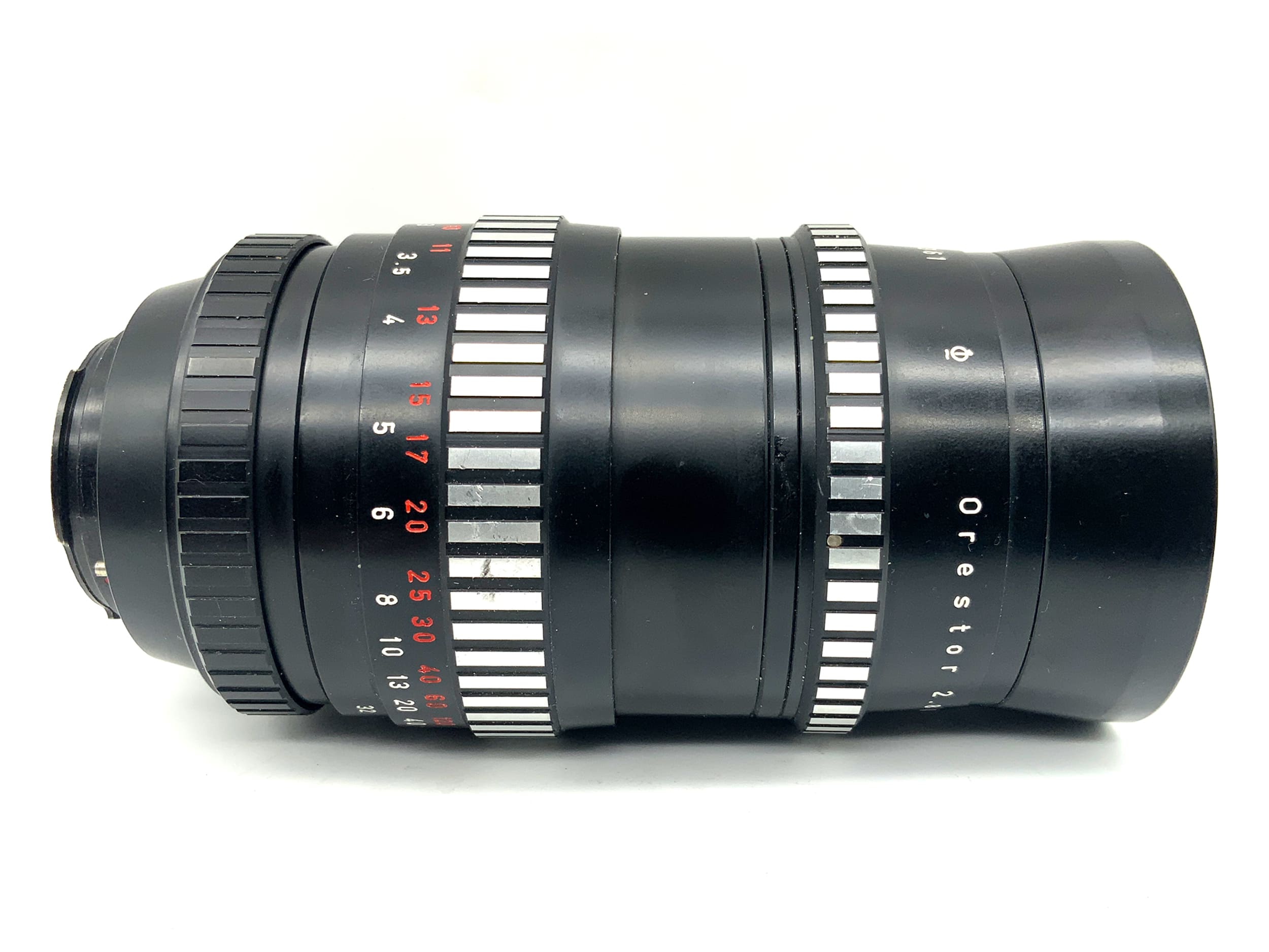 Meyer Optik Görlitz 135mm 1:2.8 Objektiv Q1 Orestor Zebra Festbrennweite (Exa)