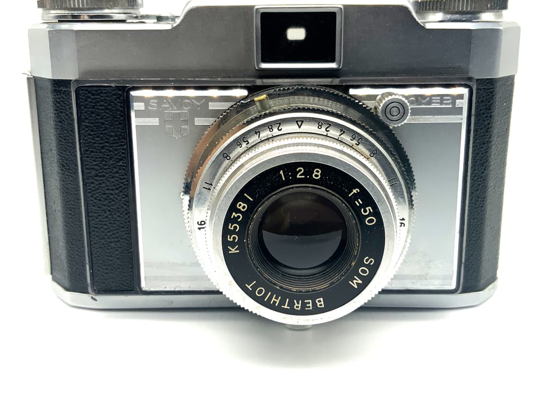 Royer Savoy Sucherkamera mit Berthiot 50mm 1:2.8 Kompaktkamera Analogkamera
