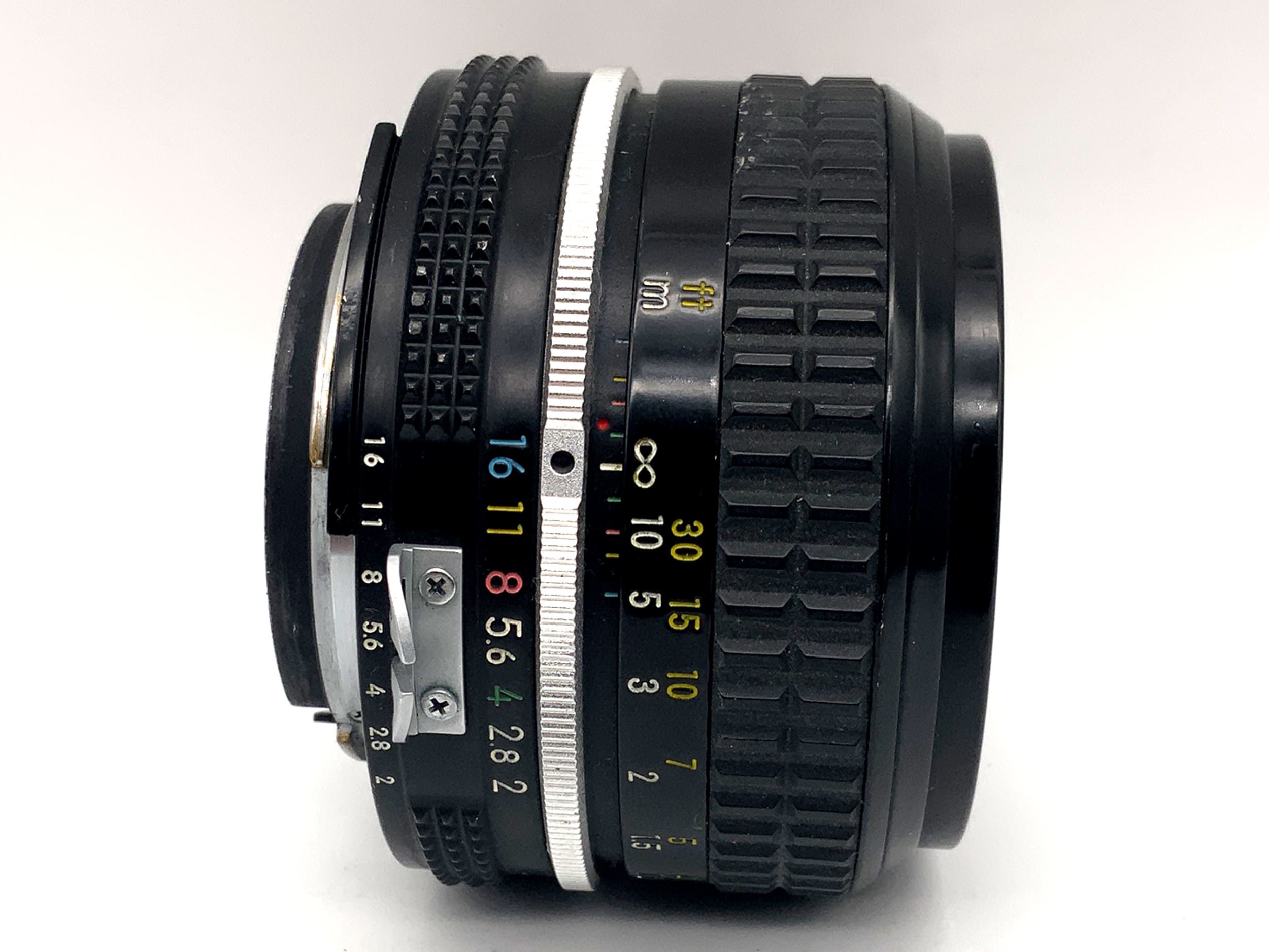 Nikon 50mm 1:2 Objektiv Ai Nikkor Festbrennweite (Nikon F)