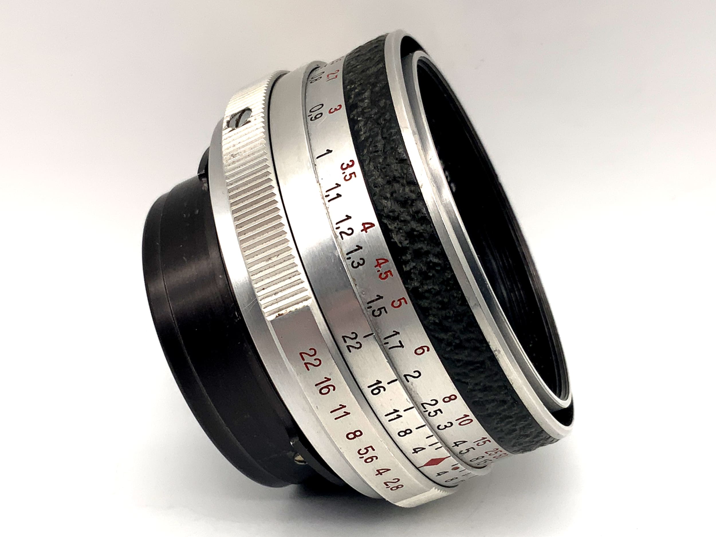 Carl Zeiss Jena 50mm 1:2.8 Objektiv Q1 Tessar Festbrennweite (Praktina)