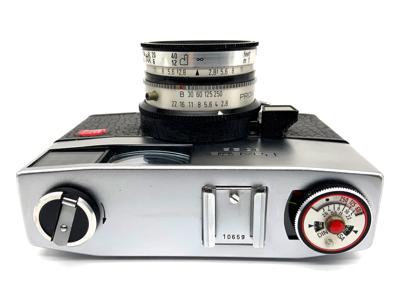 Braun Nürnberg Paxette 35 SB Sucherkamera mit Cassar 45mm 1:2.8 Analogkamera